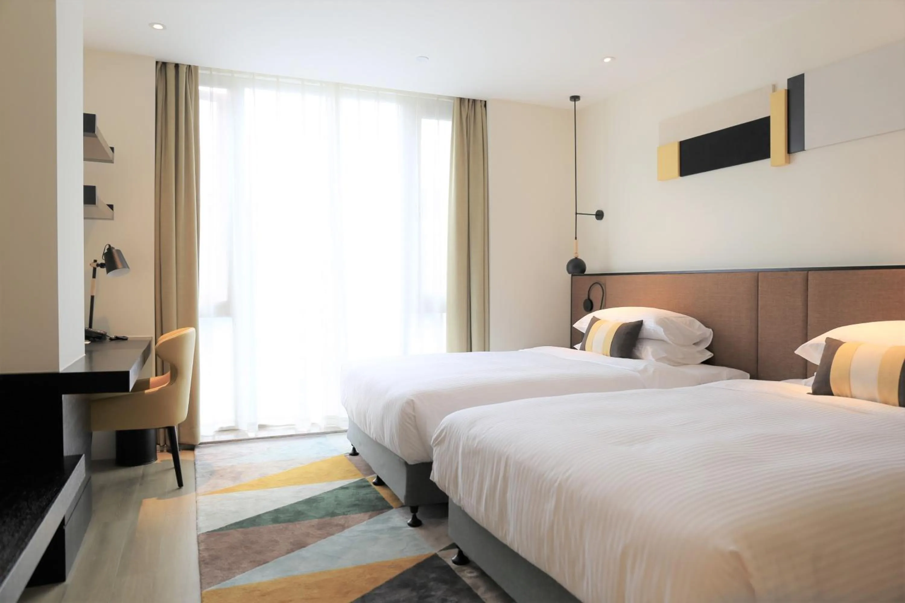 Bedroom, Bed in Citadines Gaoke Liangjiang Chongqing