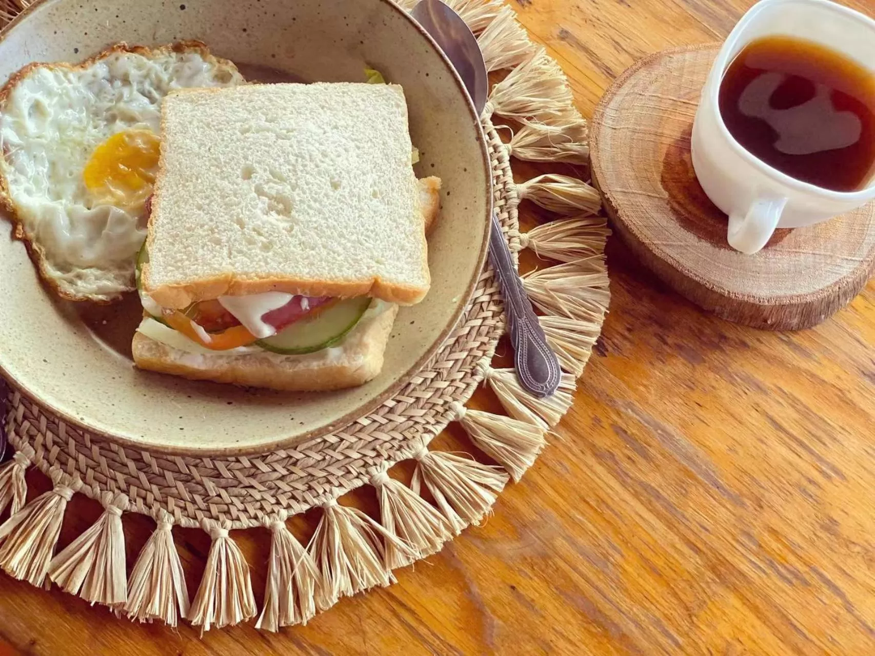 Breakfast in Bassa nova villa
