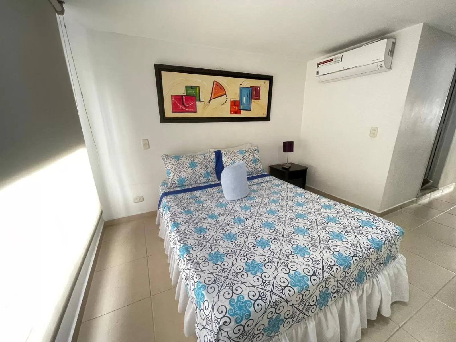 Bedroom, Bed in Lindos apartaestudios y habitaciones en Ibague