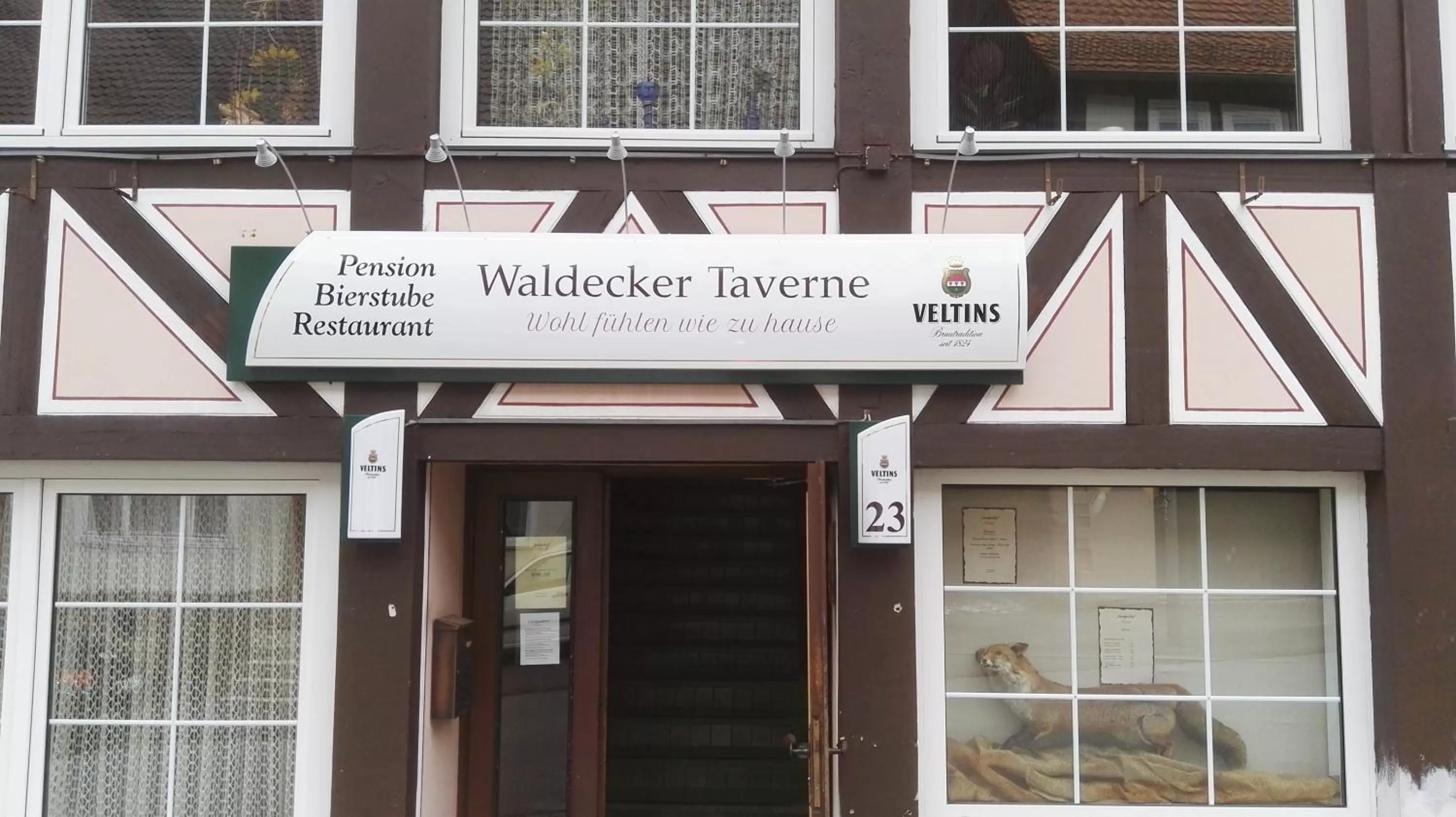 Facade/entrance in Waldecker Taverne