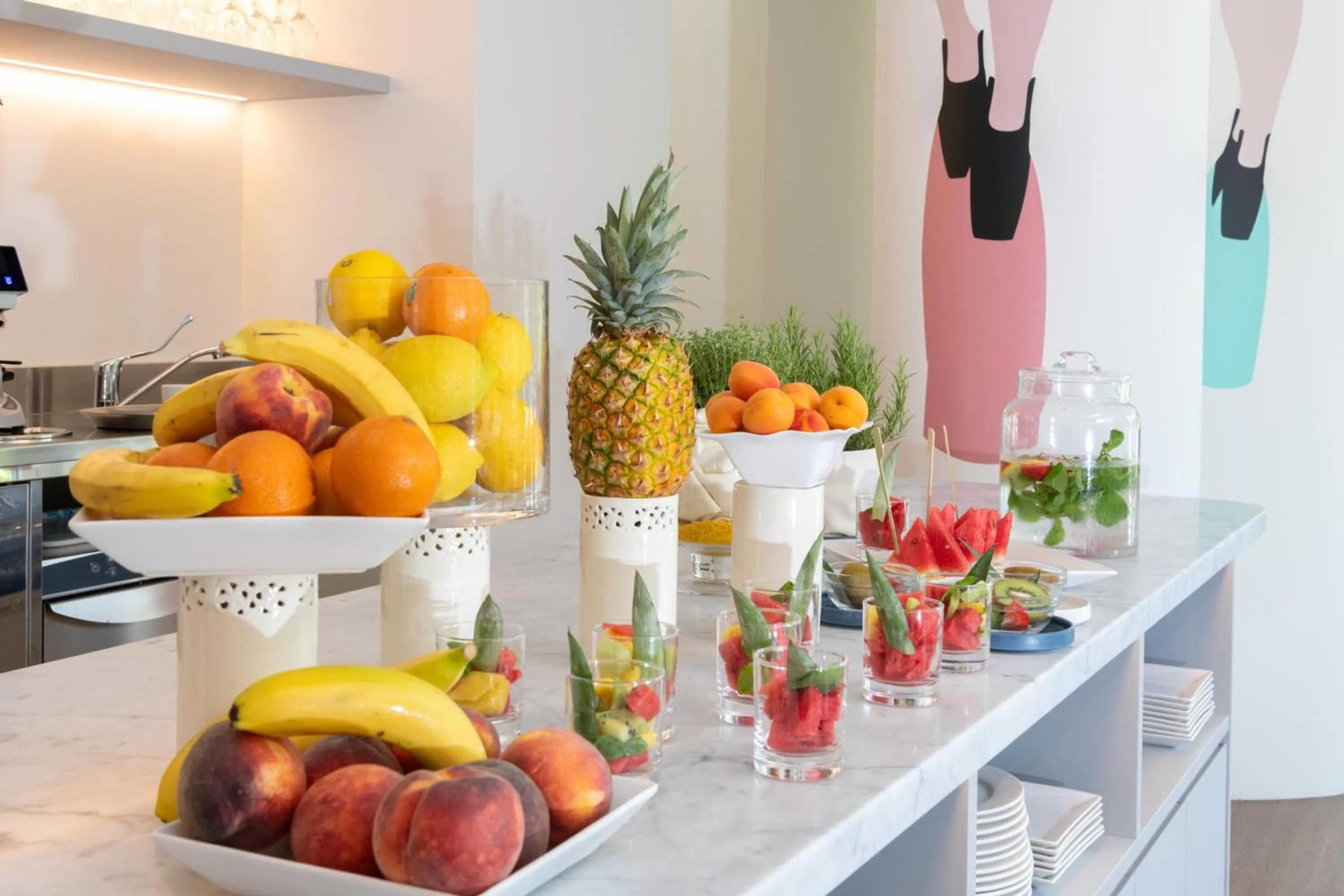 Breakfast in Amarina Hotel