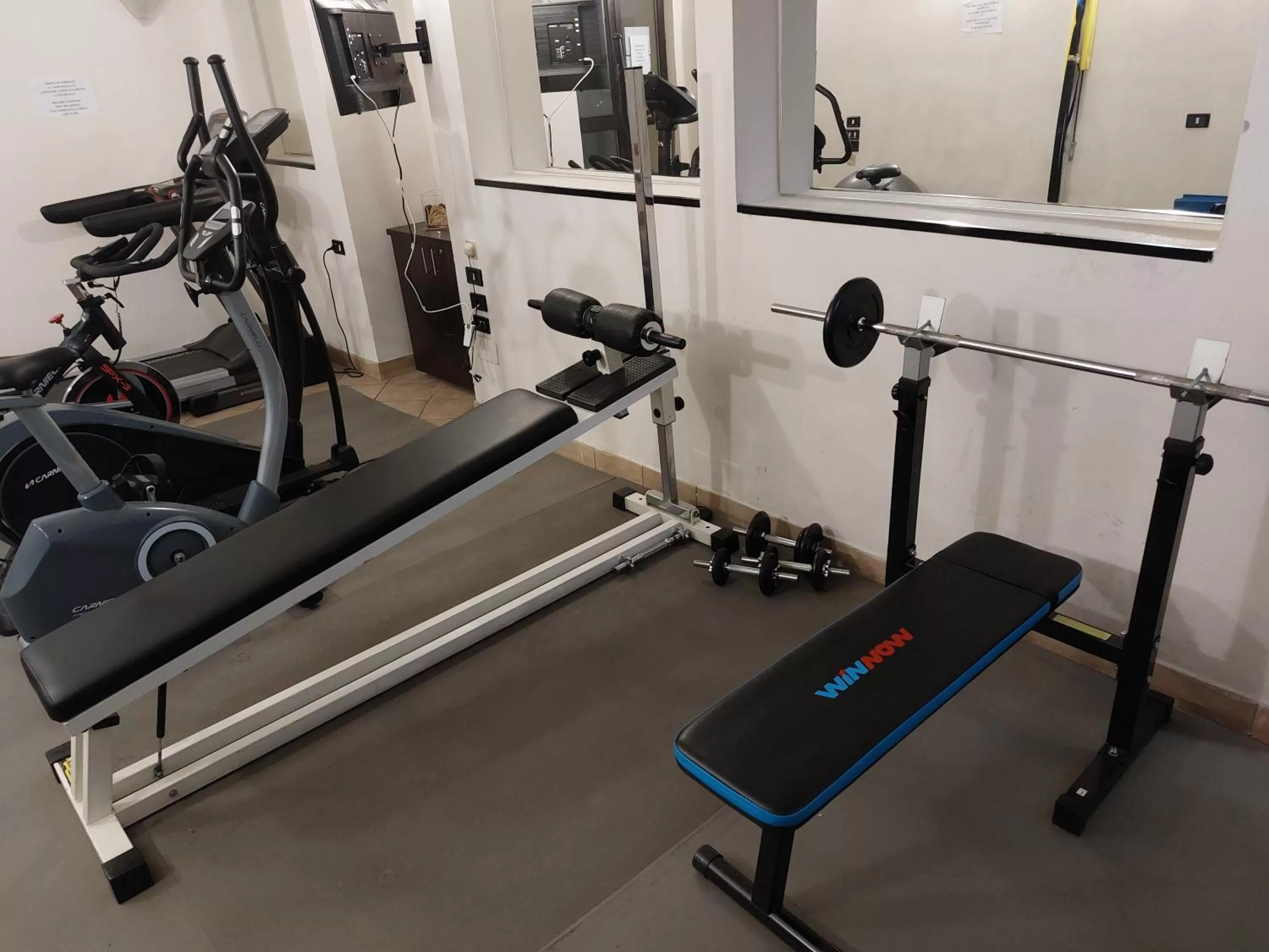 Fitness centre/facilities in Hotel San Giorgio
