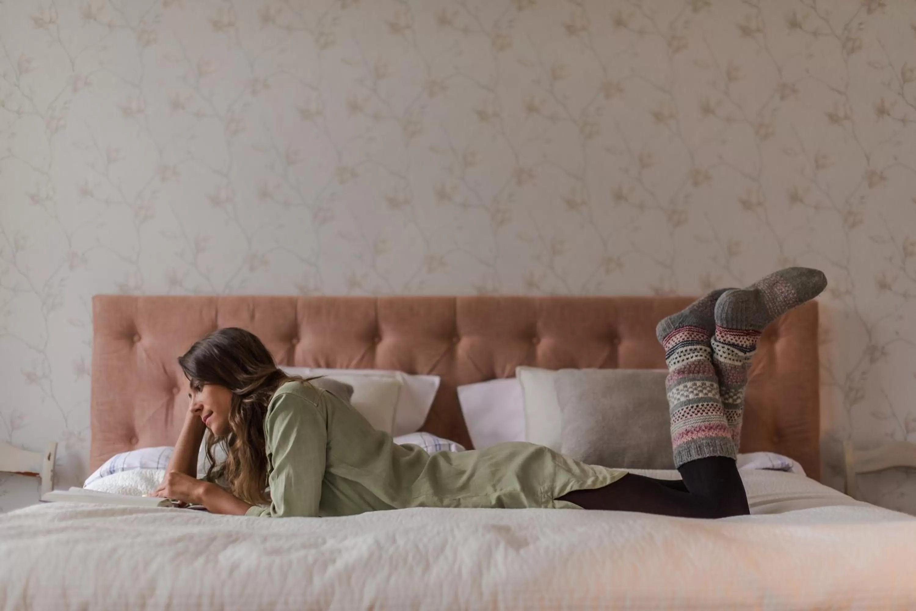 Bed in Vanha pappila Hetki Oy