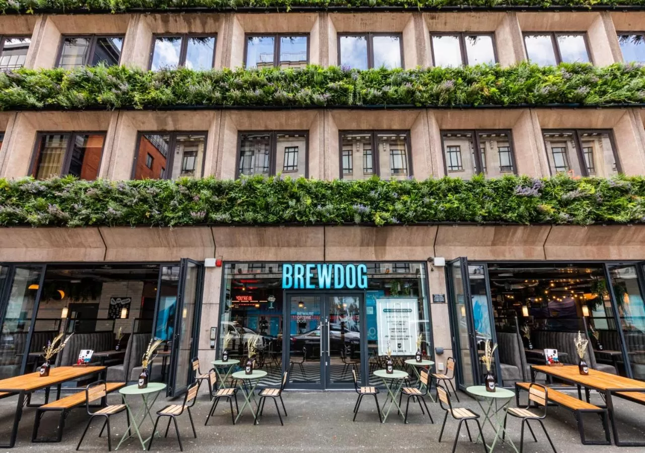 Property building in BrewDog DogHouse Manchester