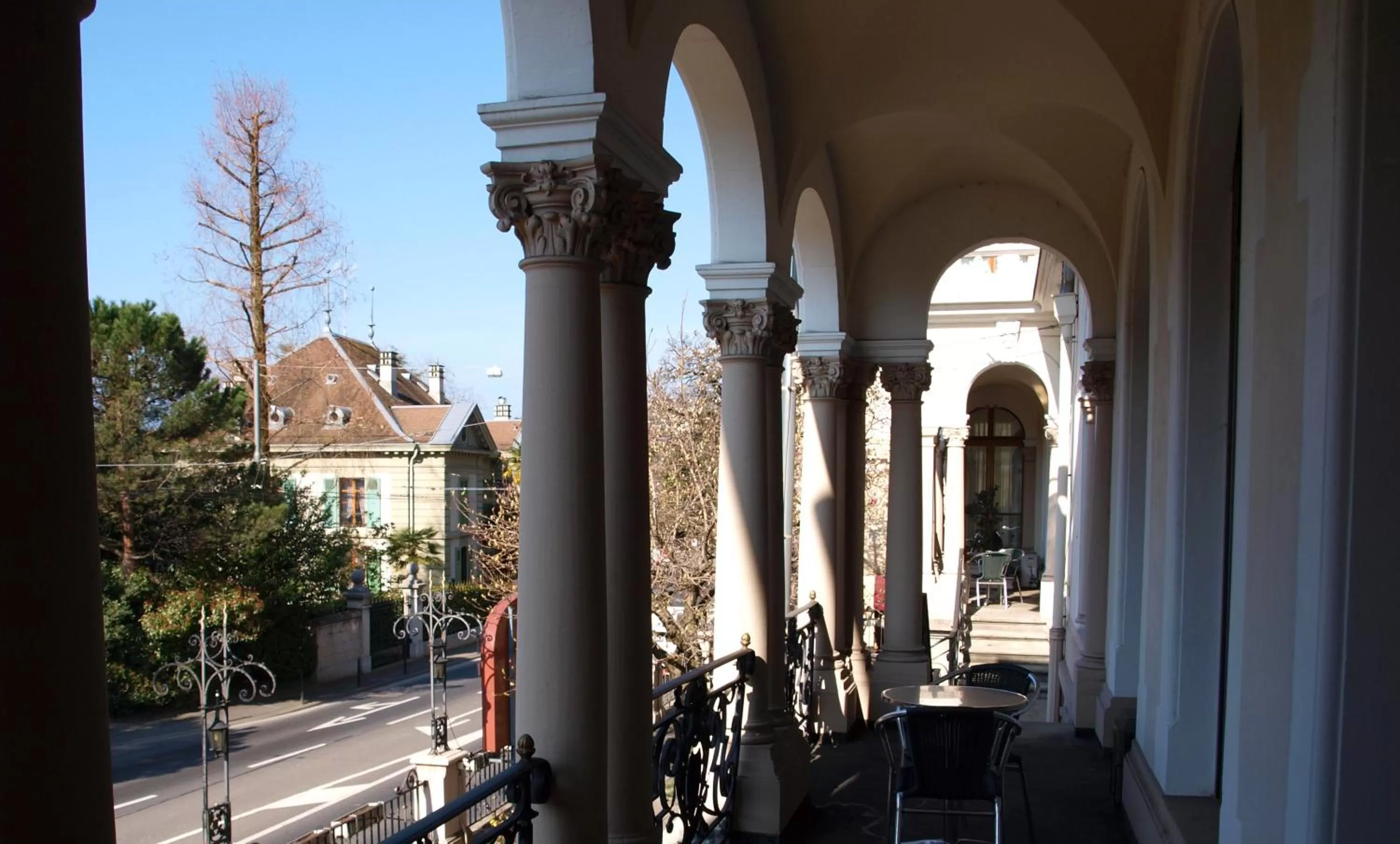 City view in Villa Toscane