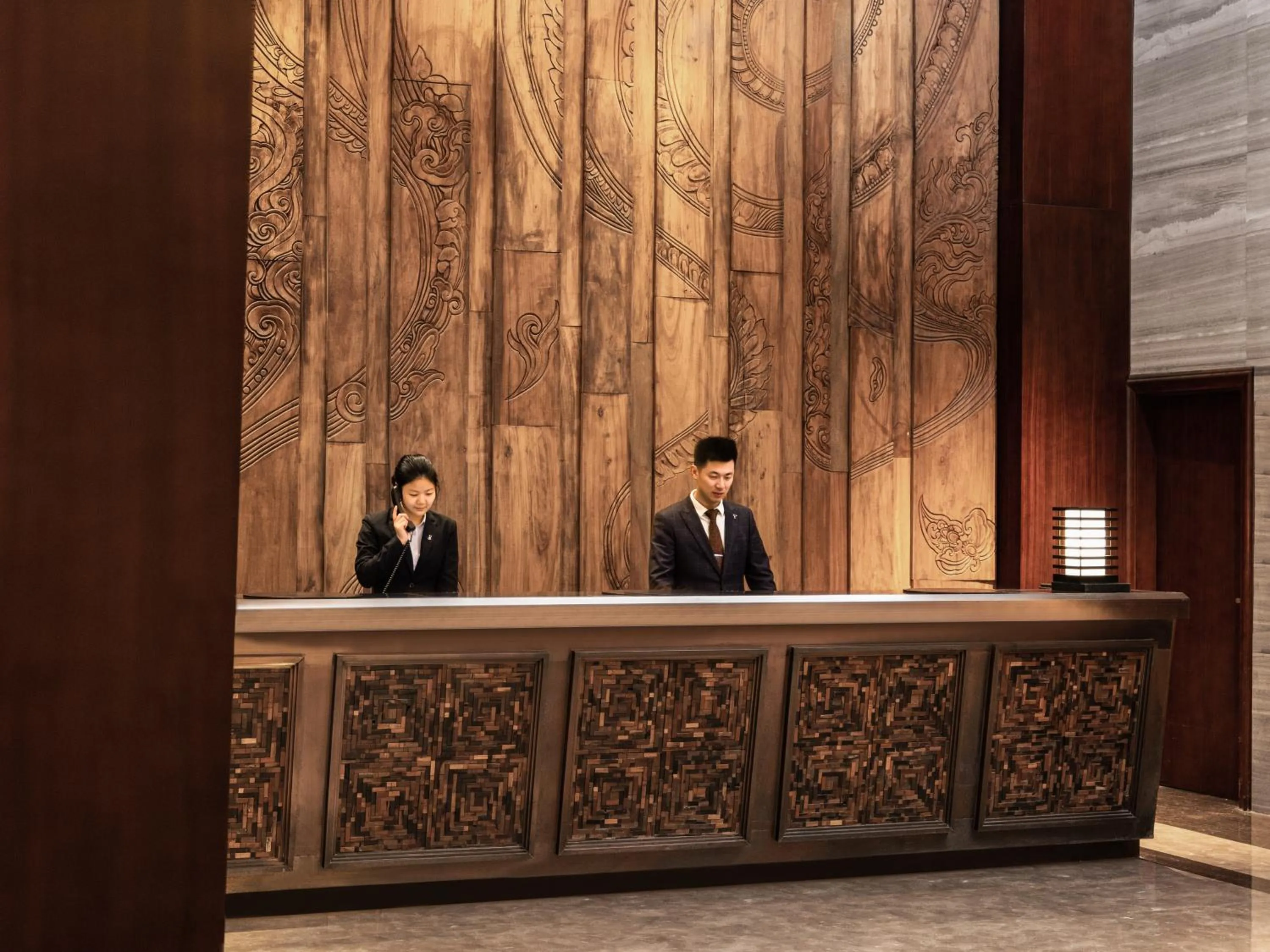 Lobby or reception in Bali Yating Hotel