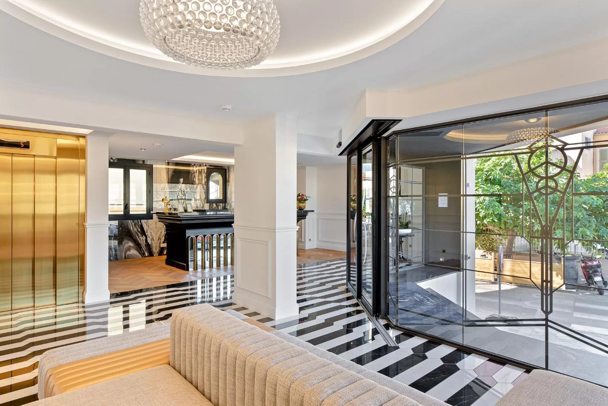 Lobby or reception in Hotel San Carlu Citadelle Ajaccio