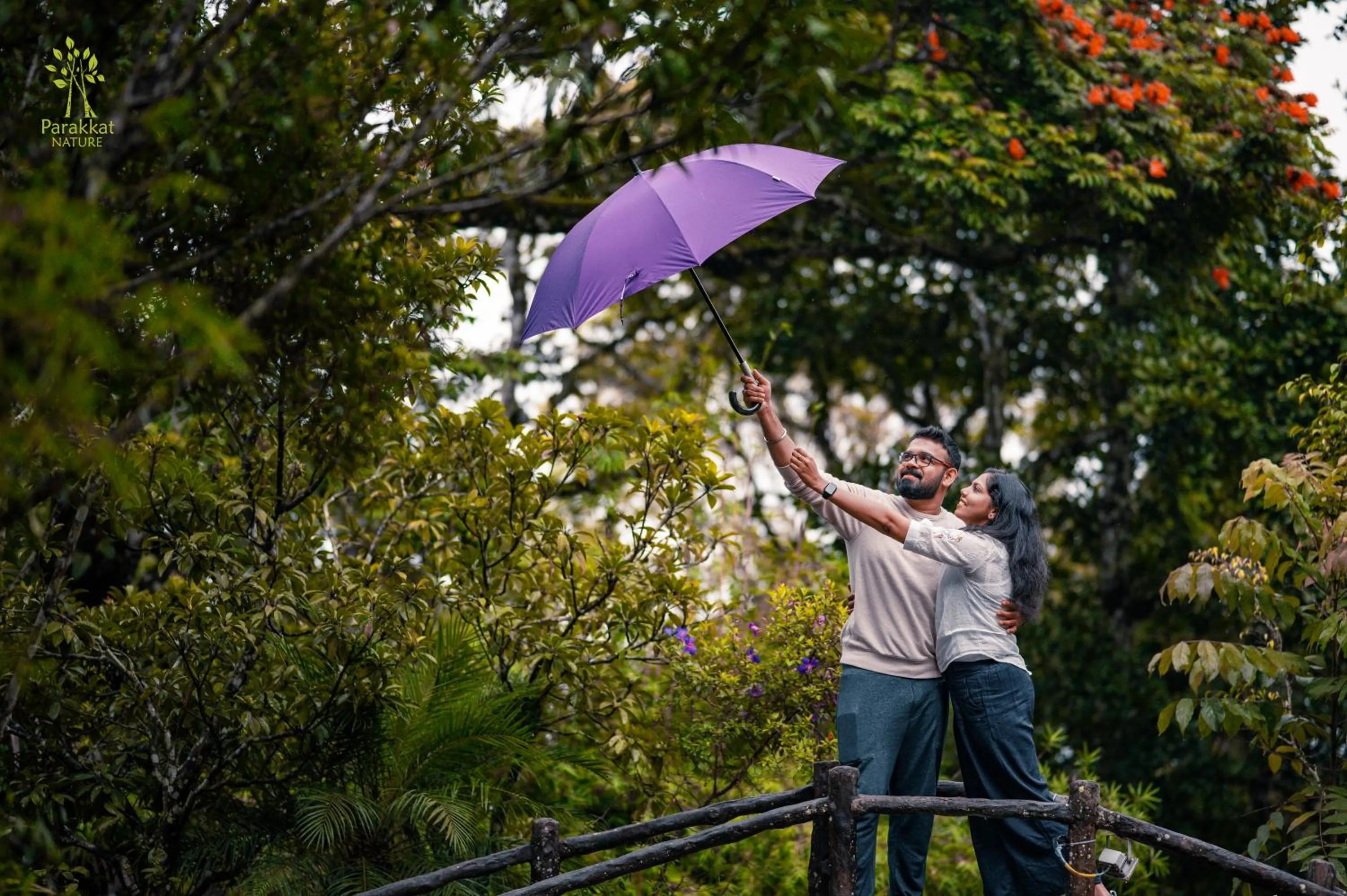 Garden in Parakkat Nature Resort