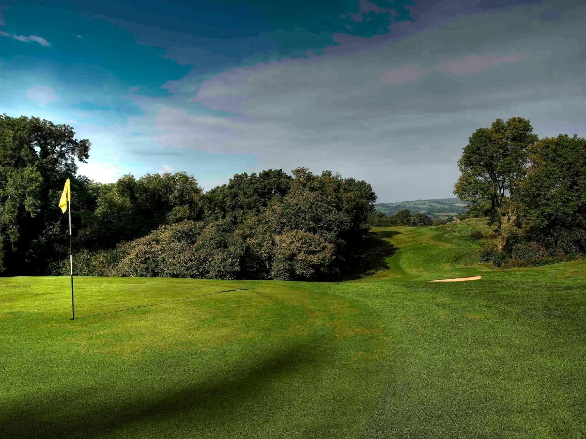 Golfcourse in Bovey Castle