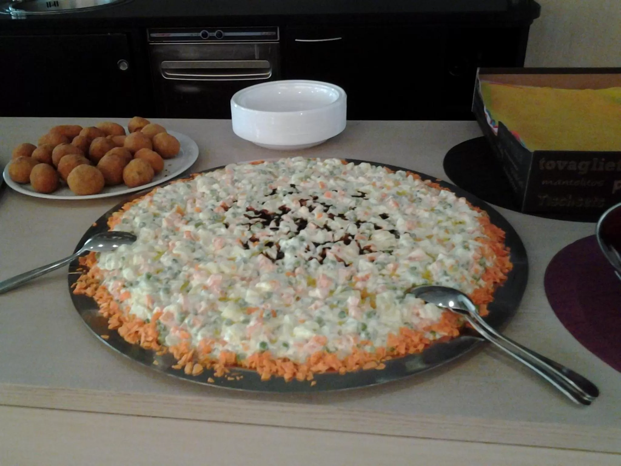 Food close-up in Hotel Lux