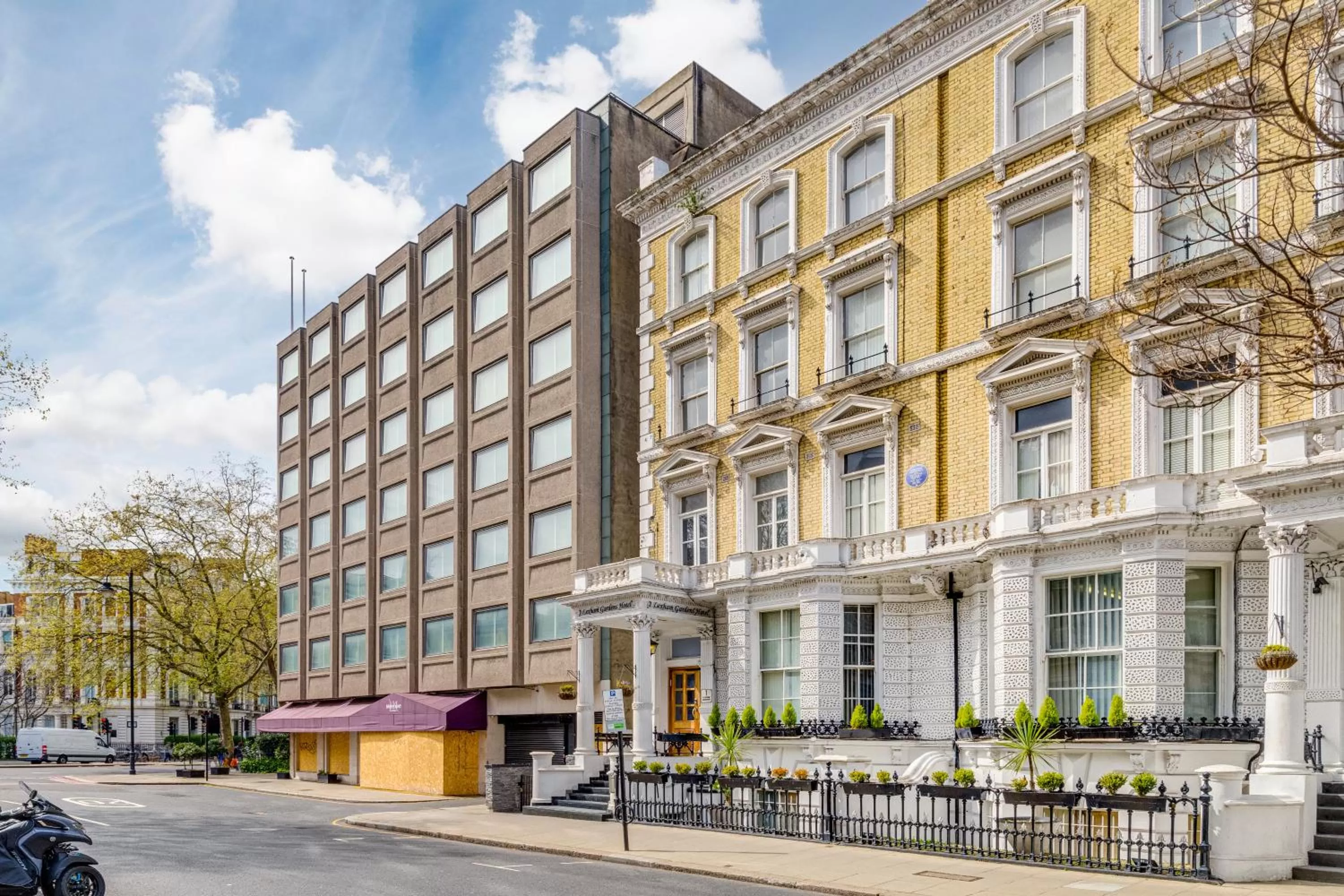 Property building in 1 Lexham Gardens Hotel