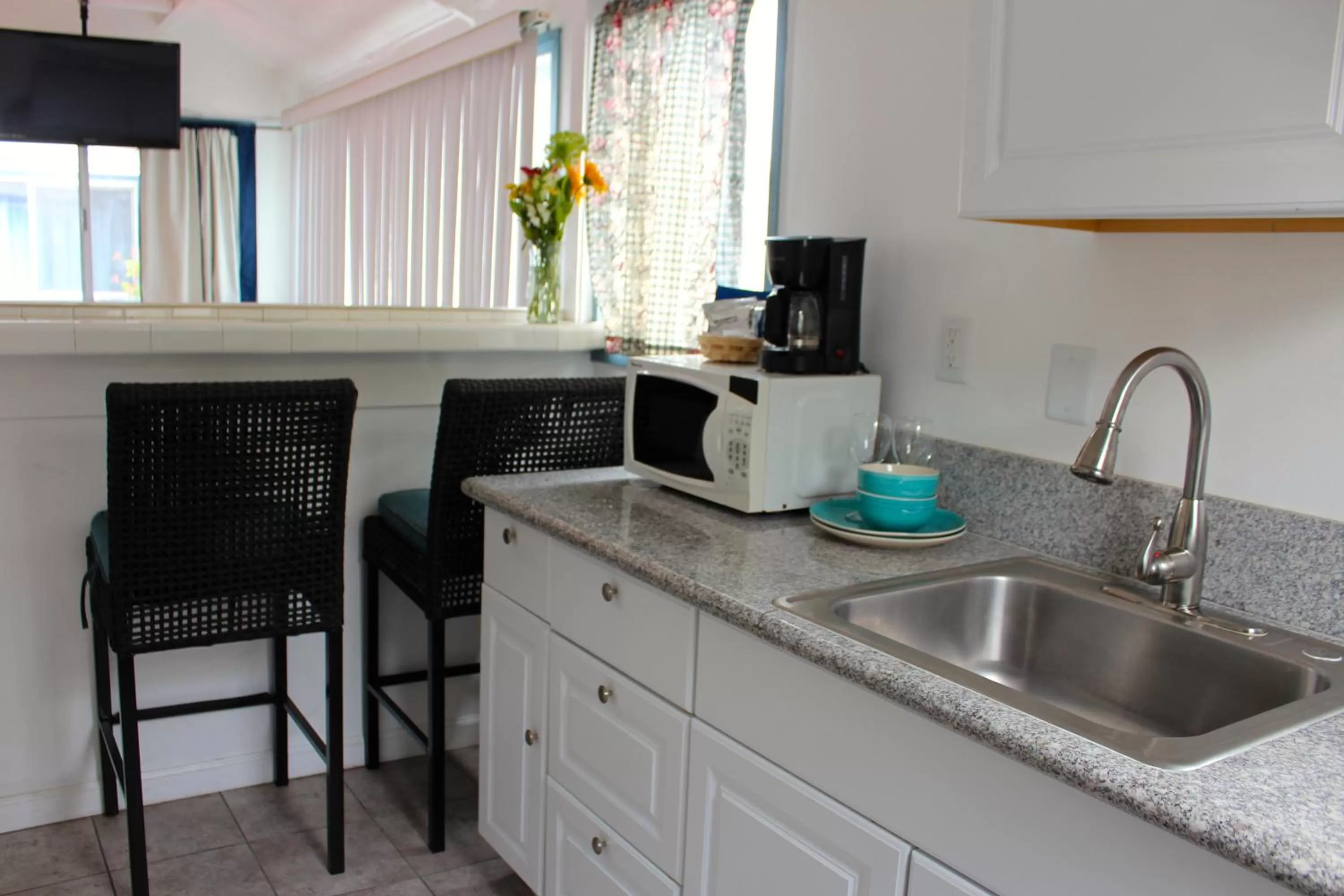 Kitchen or kitchenette in Hermosa Hotel