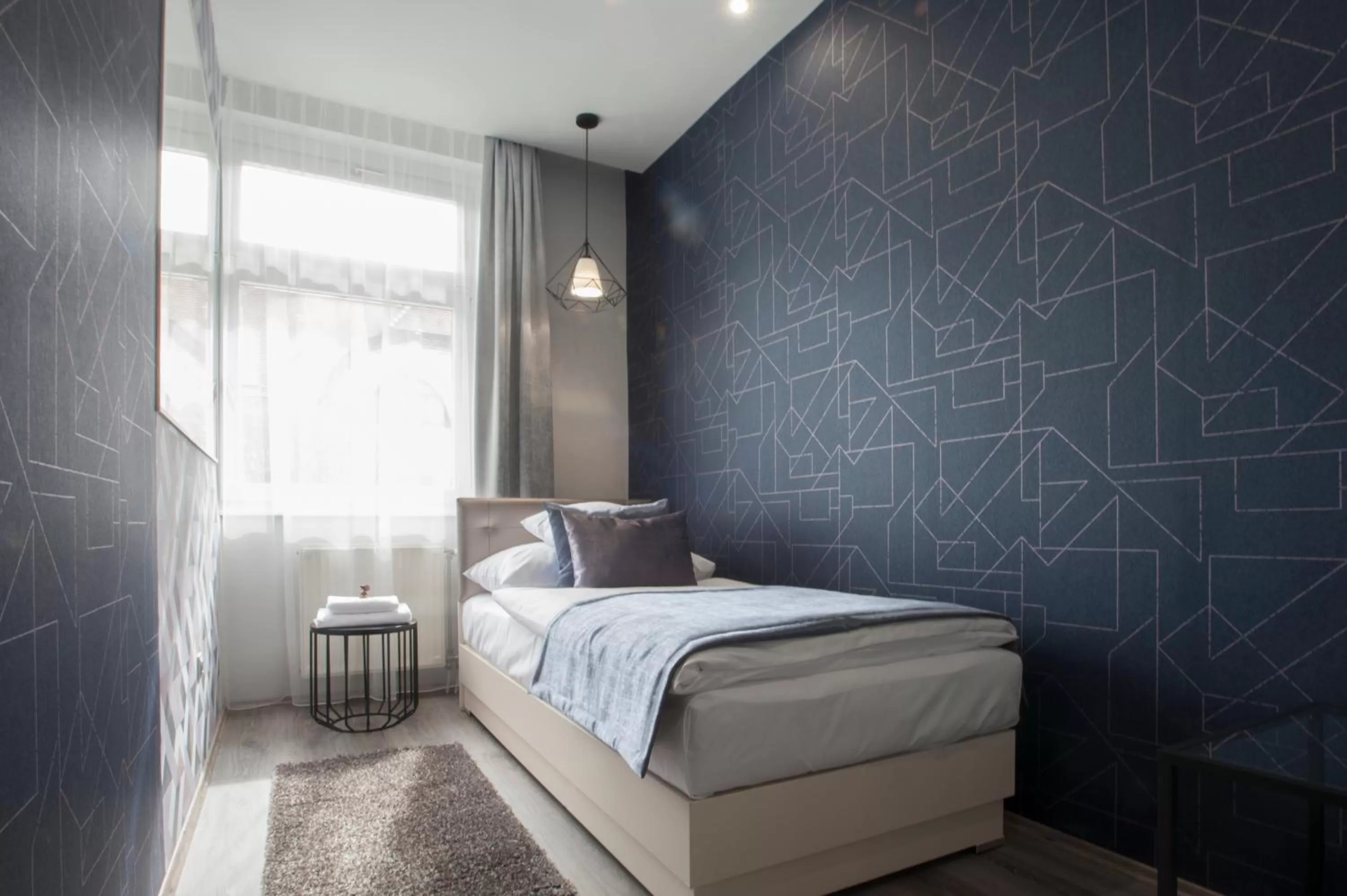 Bedroom, Bed in Hotel Talizmán