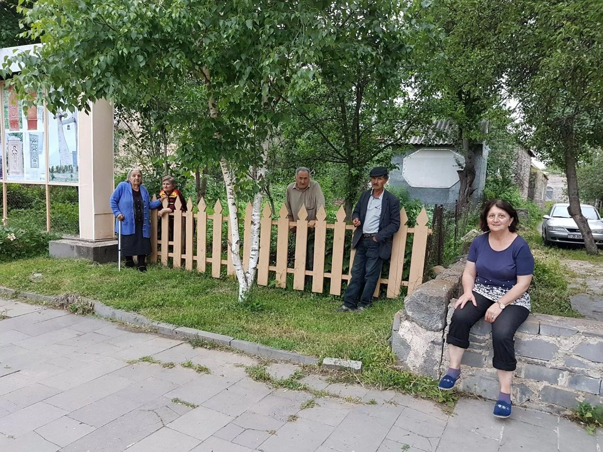 Family in Ruzanna's Bed & Breakfast