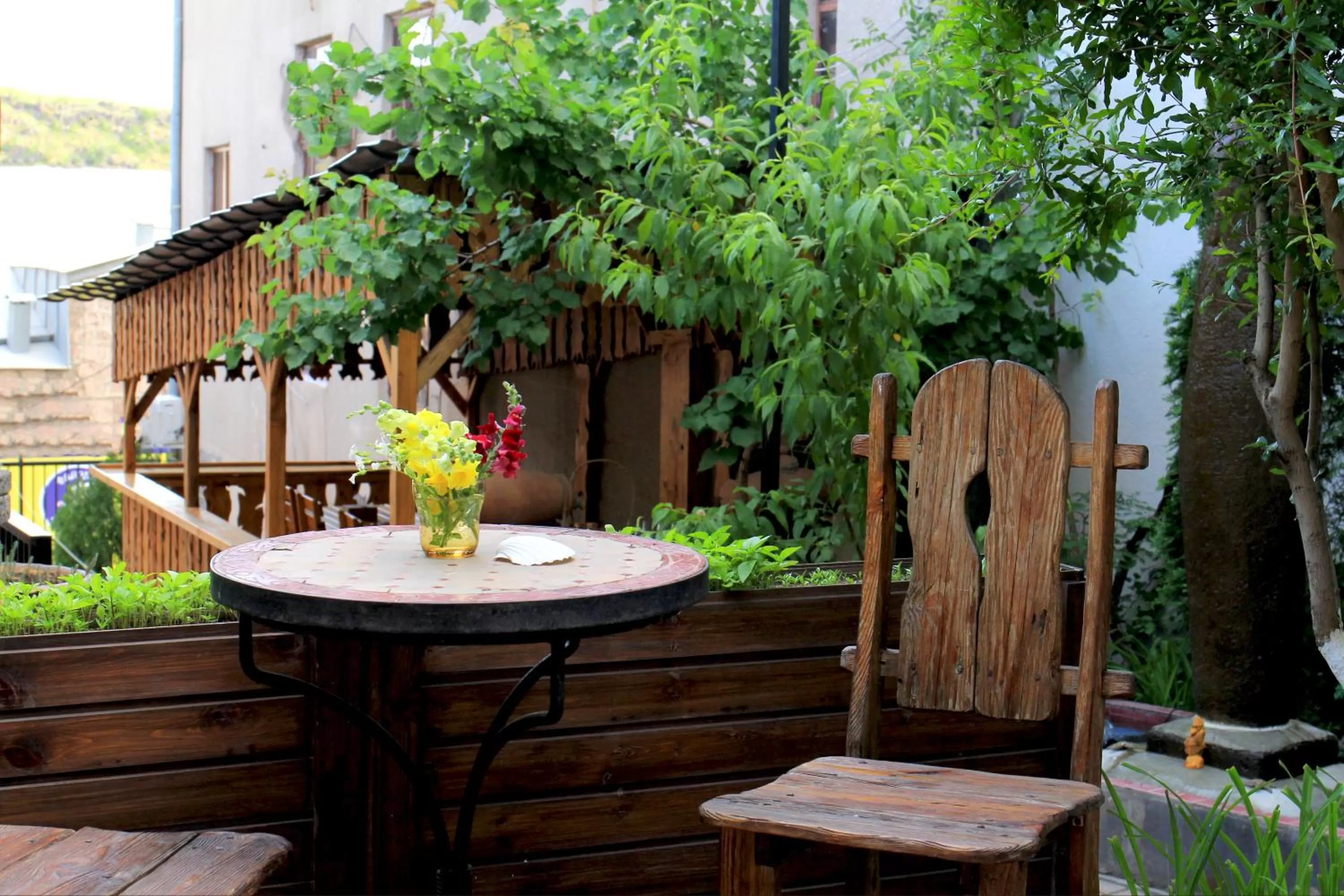 Garden in Silk Road Hotel