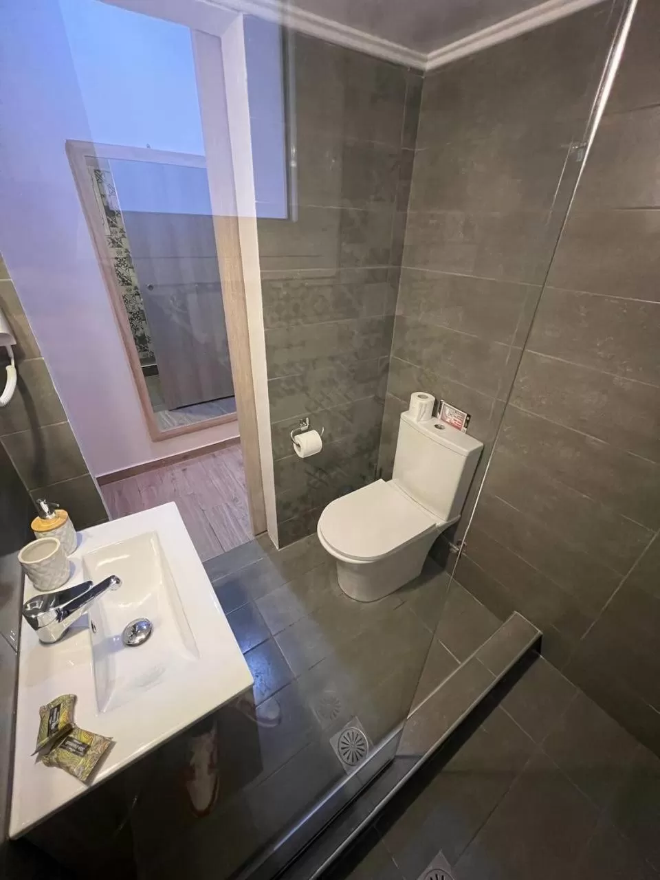 Toilet in Elefsinian Mysteries Apartments