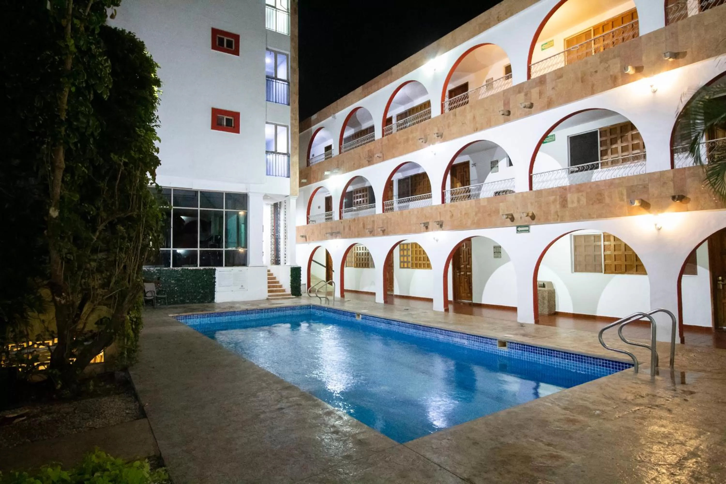 Property building in Hotel Maya Yucatan