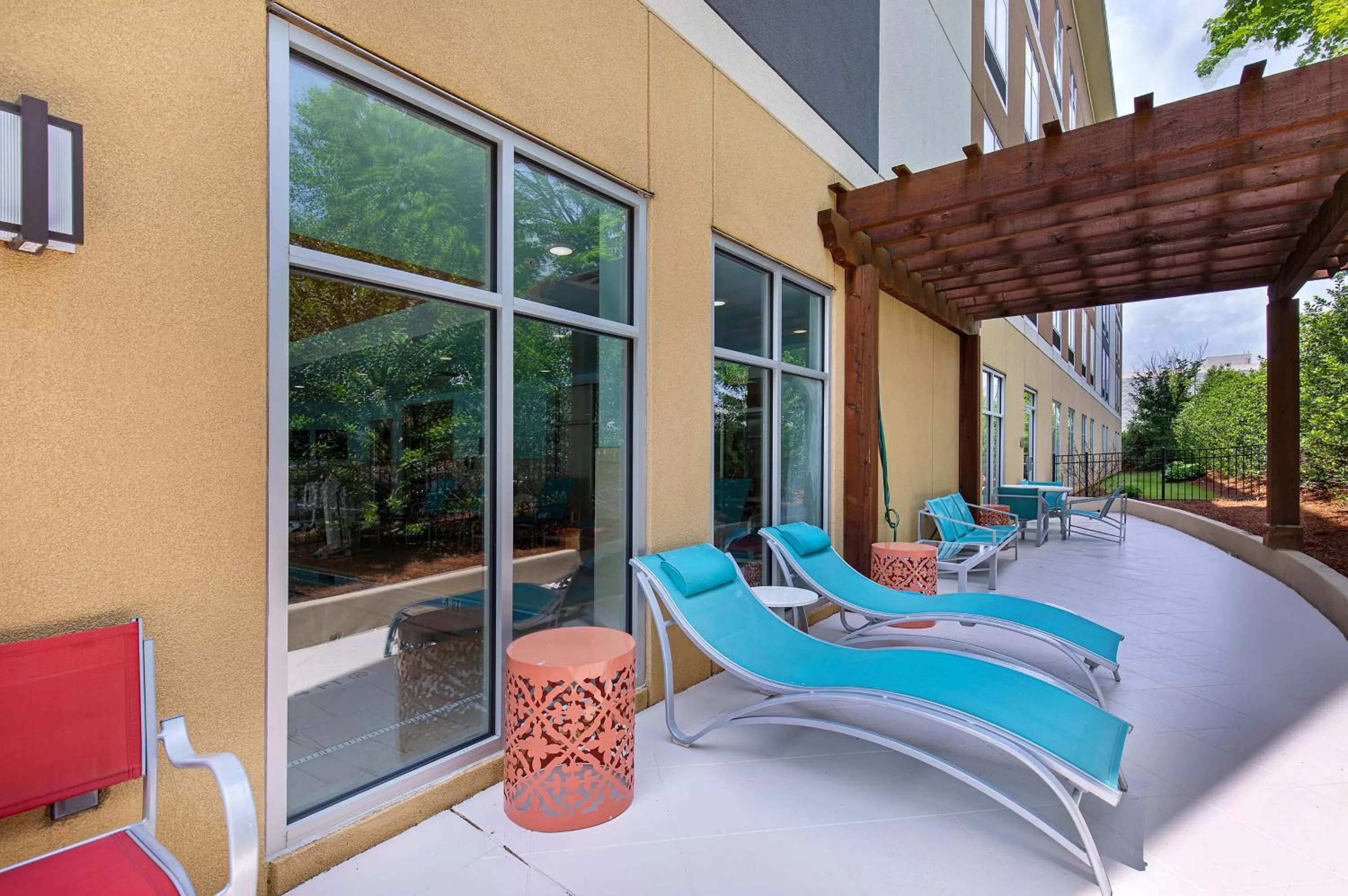 Patio in Homewood Suites by Hilton Atlanta Perimeter Center