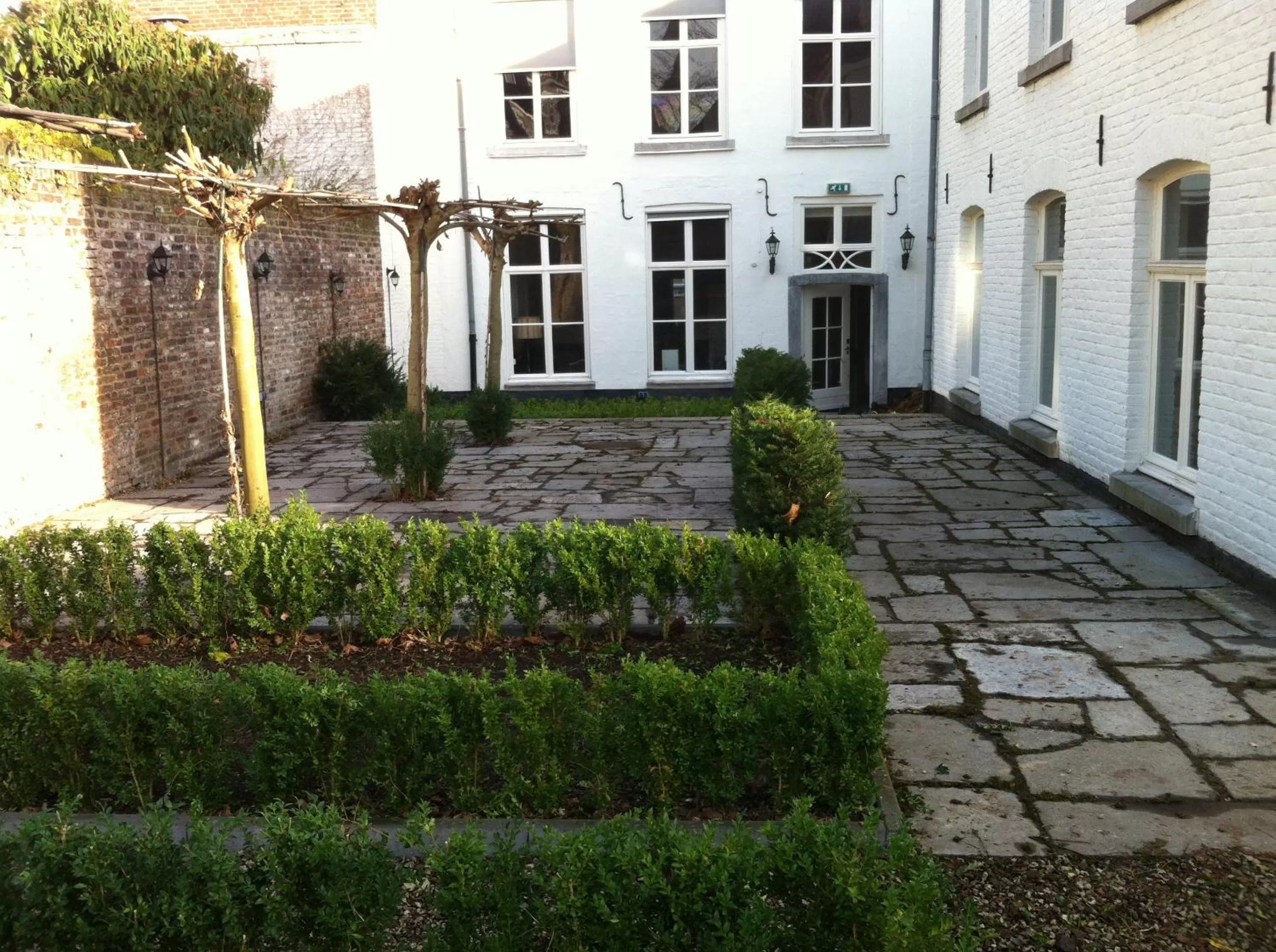 Garden in Boutique hotel Sint Jacob