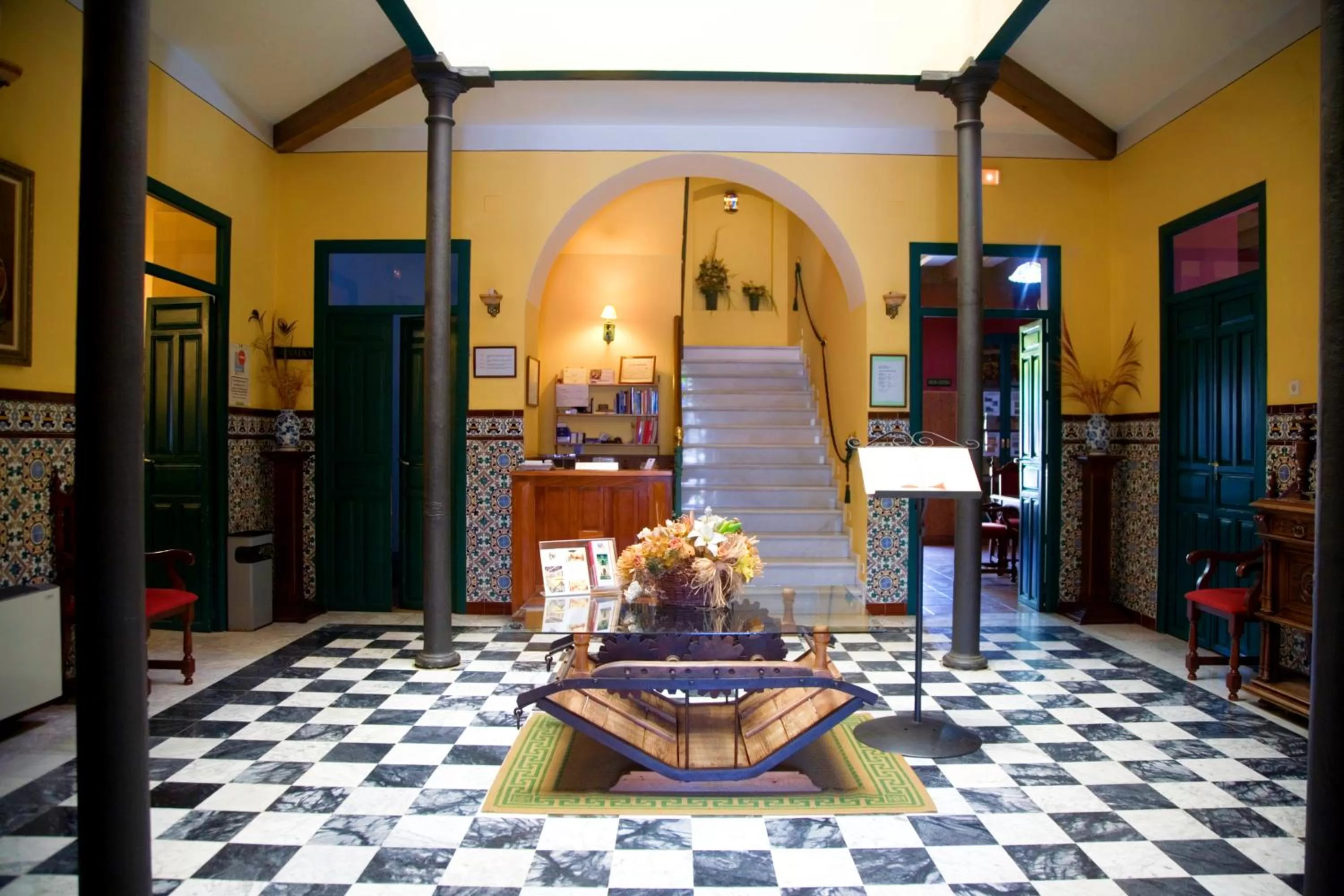 Lobby or reception in Hospedium Hotel Rural Soterraña