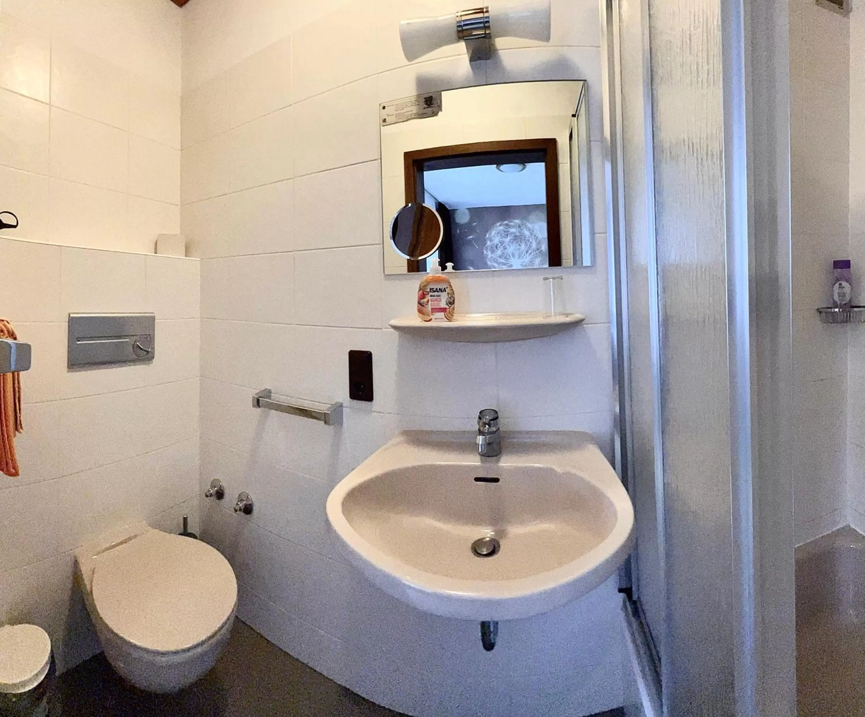 Toilet in Landhotel Laarmann