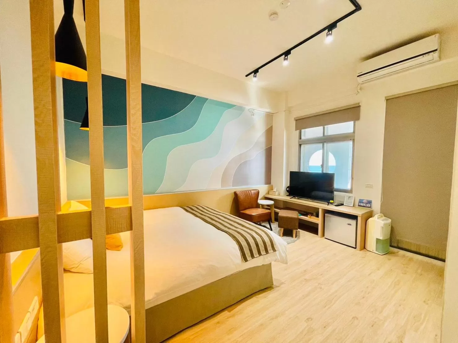 Bedroom, Bed in Beachcastle & Sea View Villa