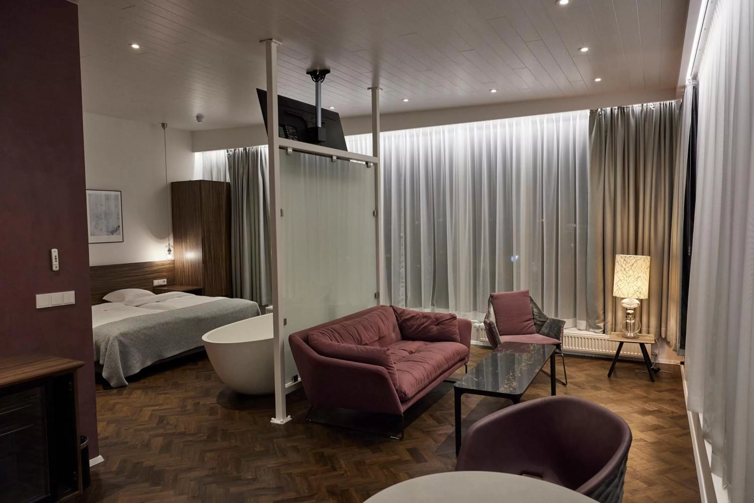 TV and multimedia, Bed in Hótel Vesturland