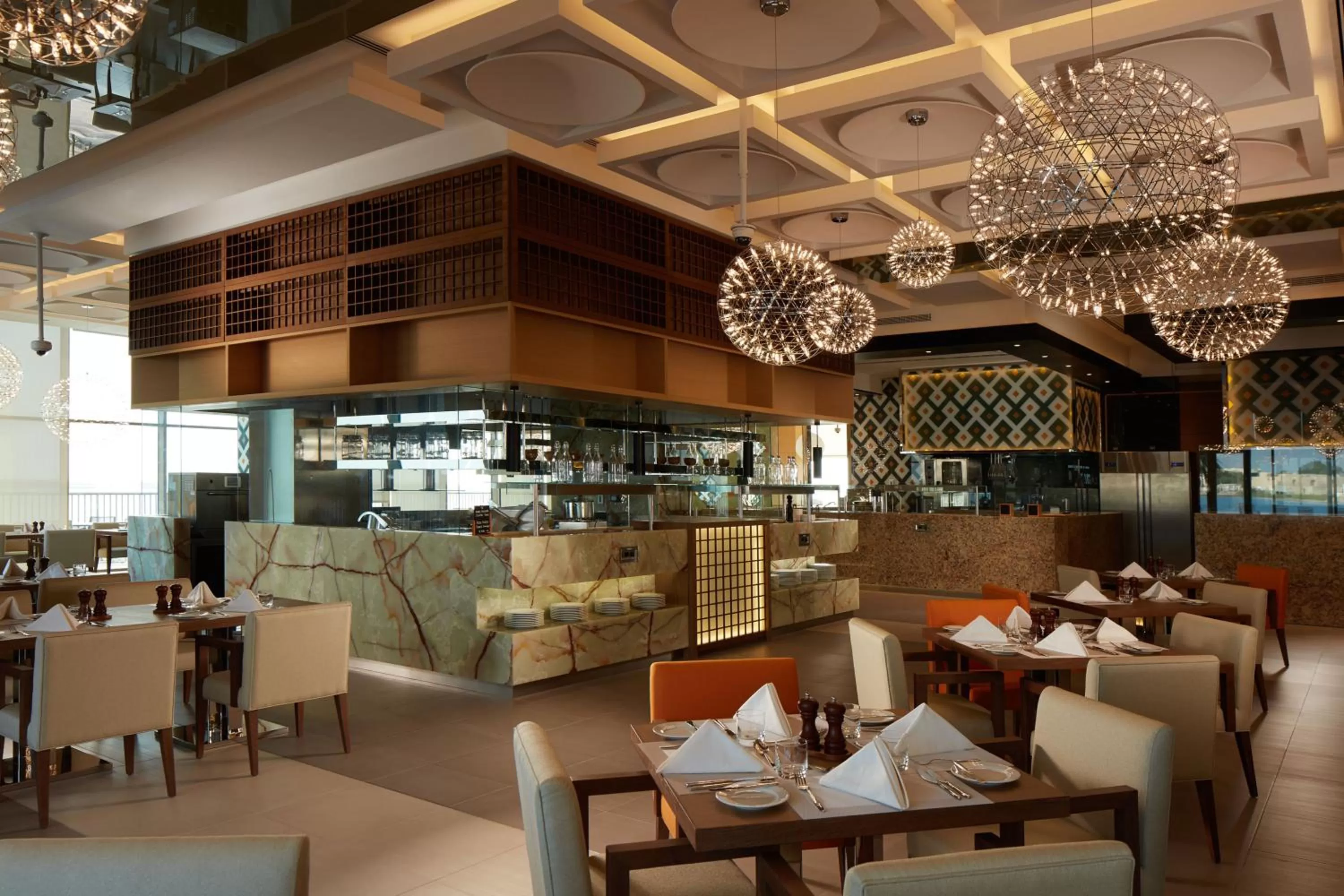 Restaurant/places to eat in Royal M Hotel Abu Dhabi by Gewan