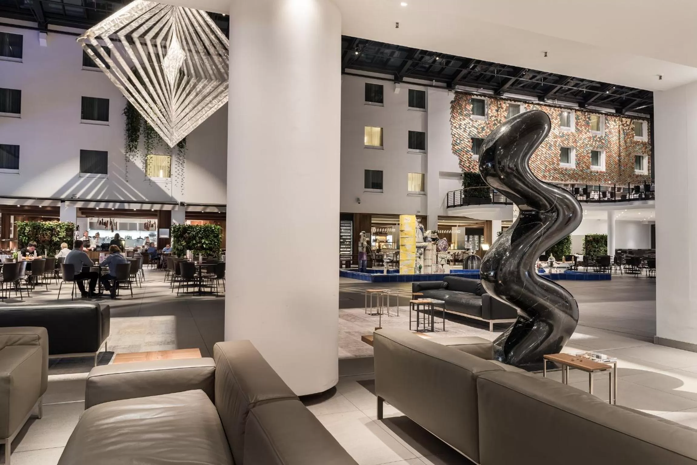 Lobby or reception in Estrel Berlin