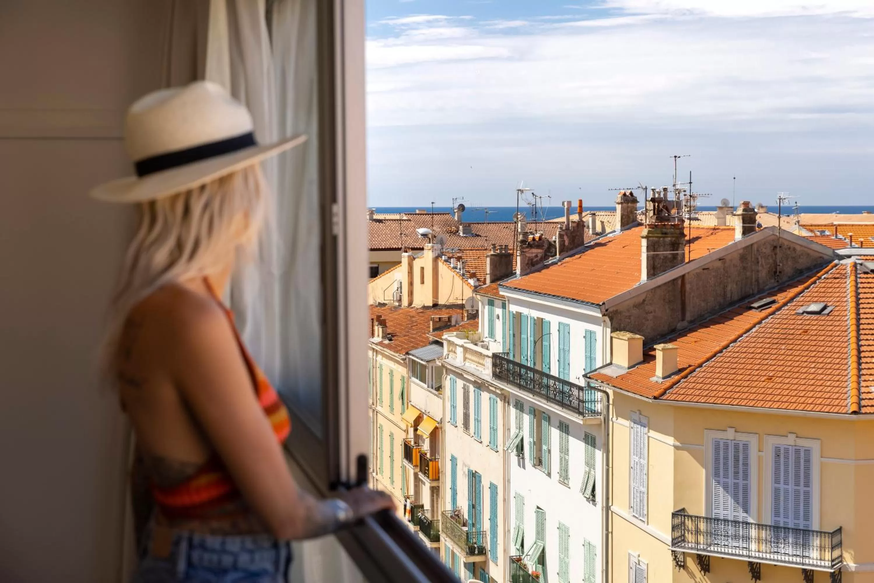 City view in Ibis Styles Menton Centre