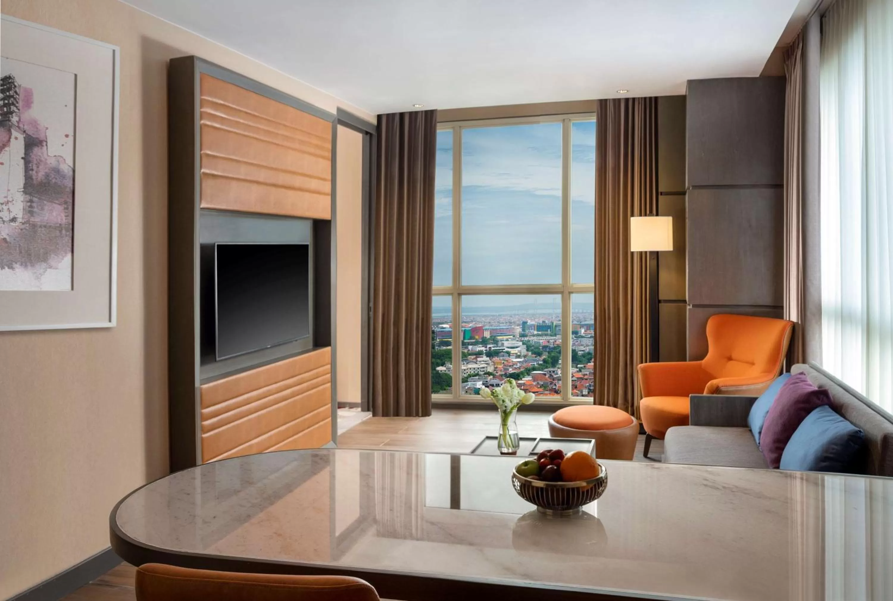 Living room in DoubleTree by Hilton Surabaya