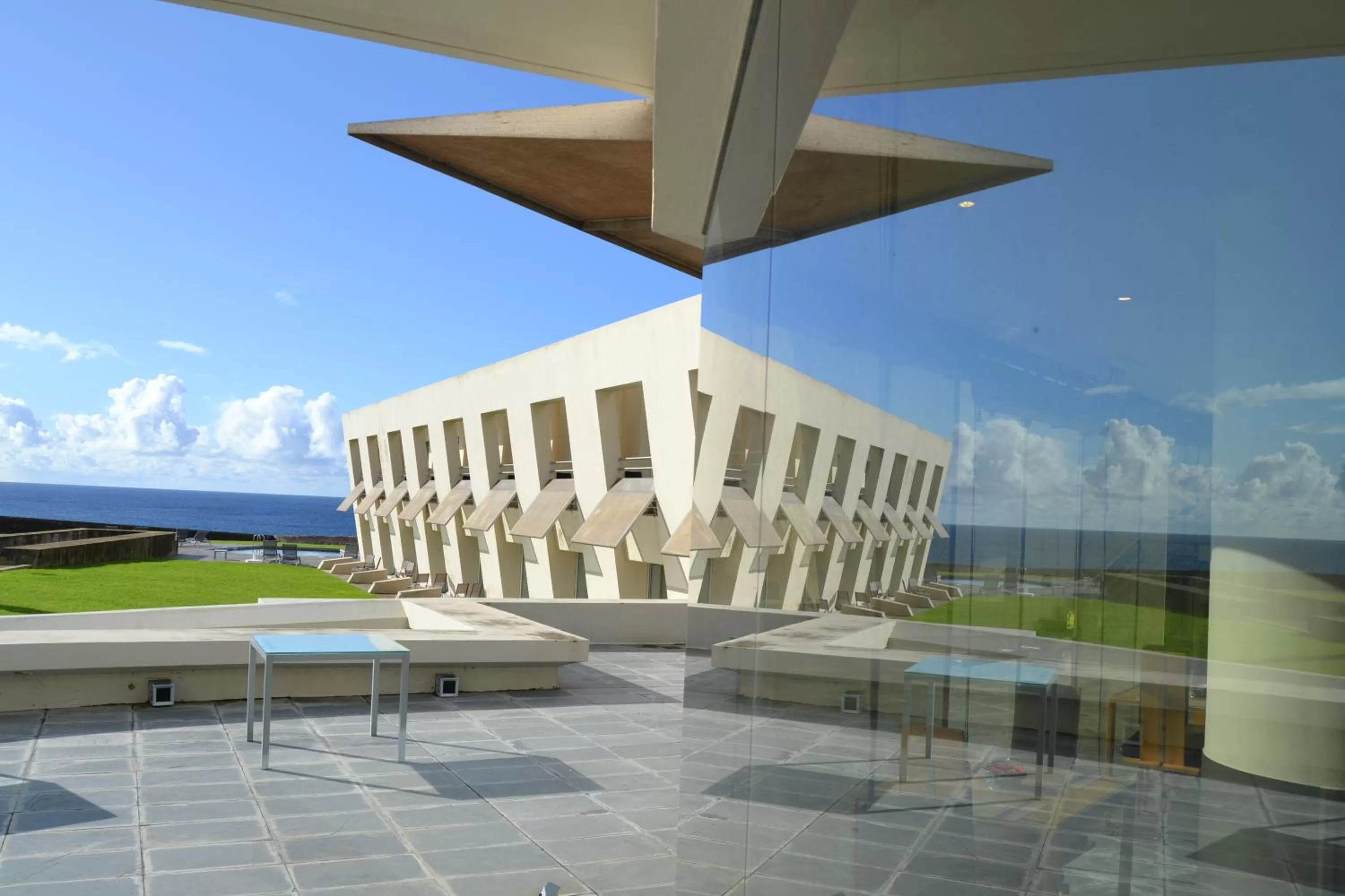 Patio in Pousada de Angra do Heroismo Castelo de S. Sebastiao