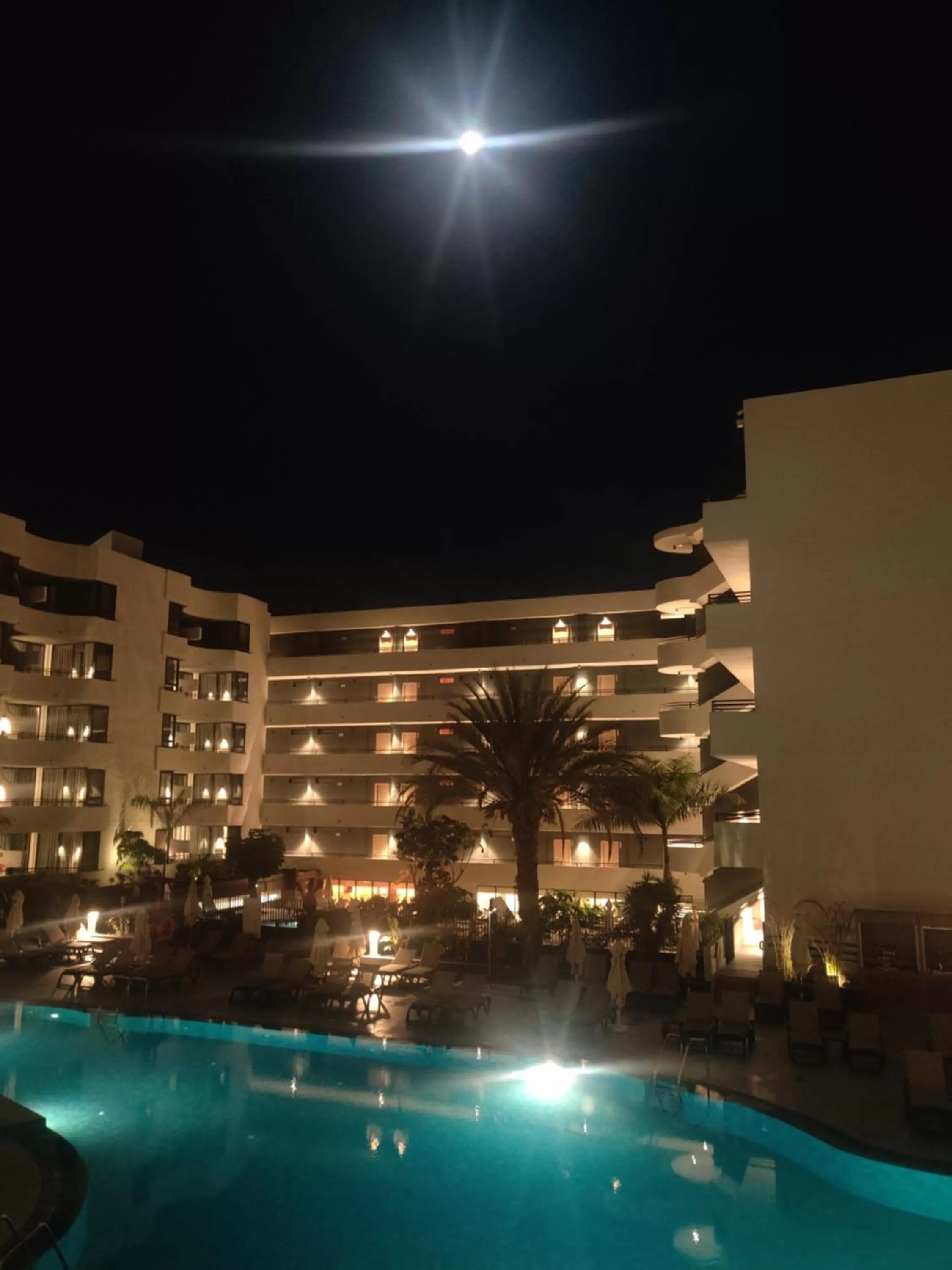 Property building in Luxury Apartment with pool view