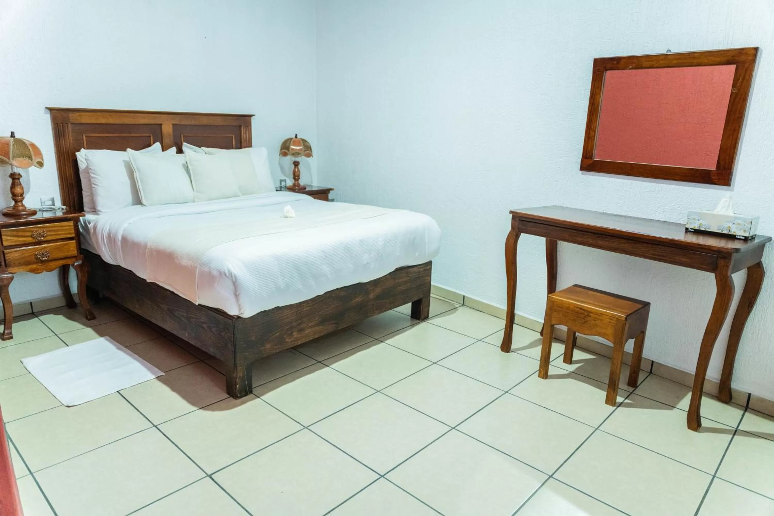 Bed in Casa Graciela Hotel Pátzcuaro