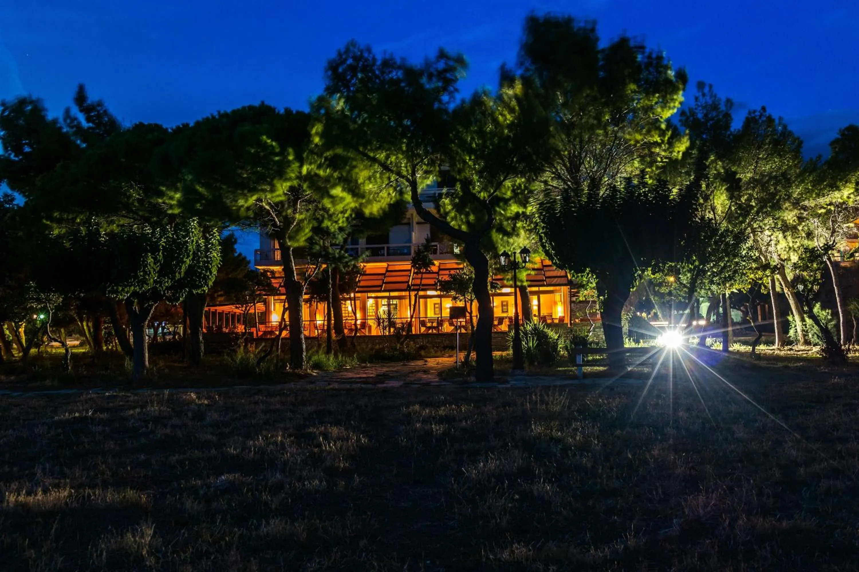 Night in Karystion Hotel