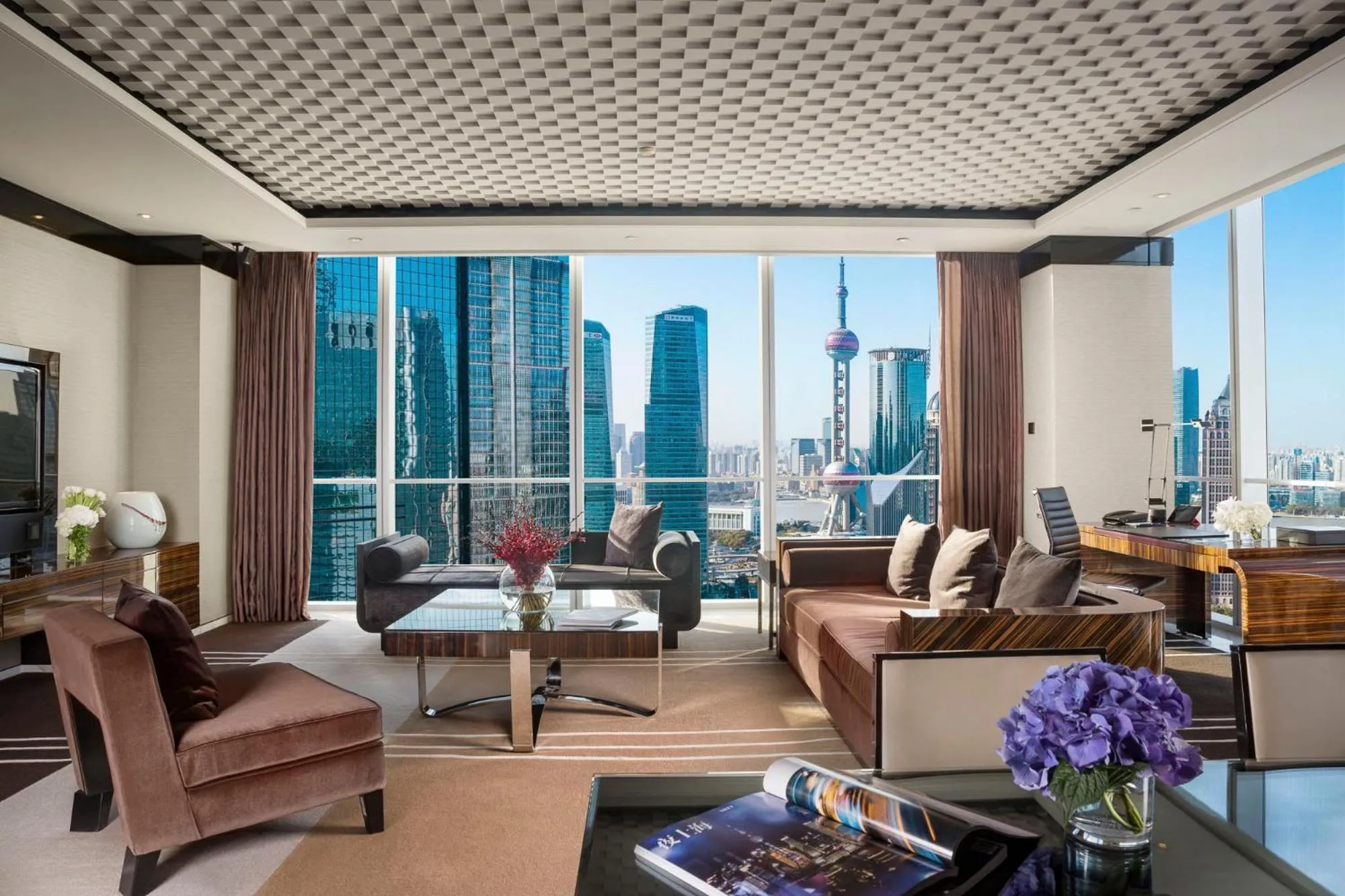 Living room in Regent Shanghai Pudong