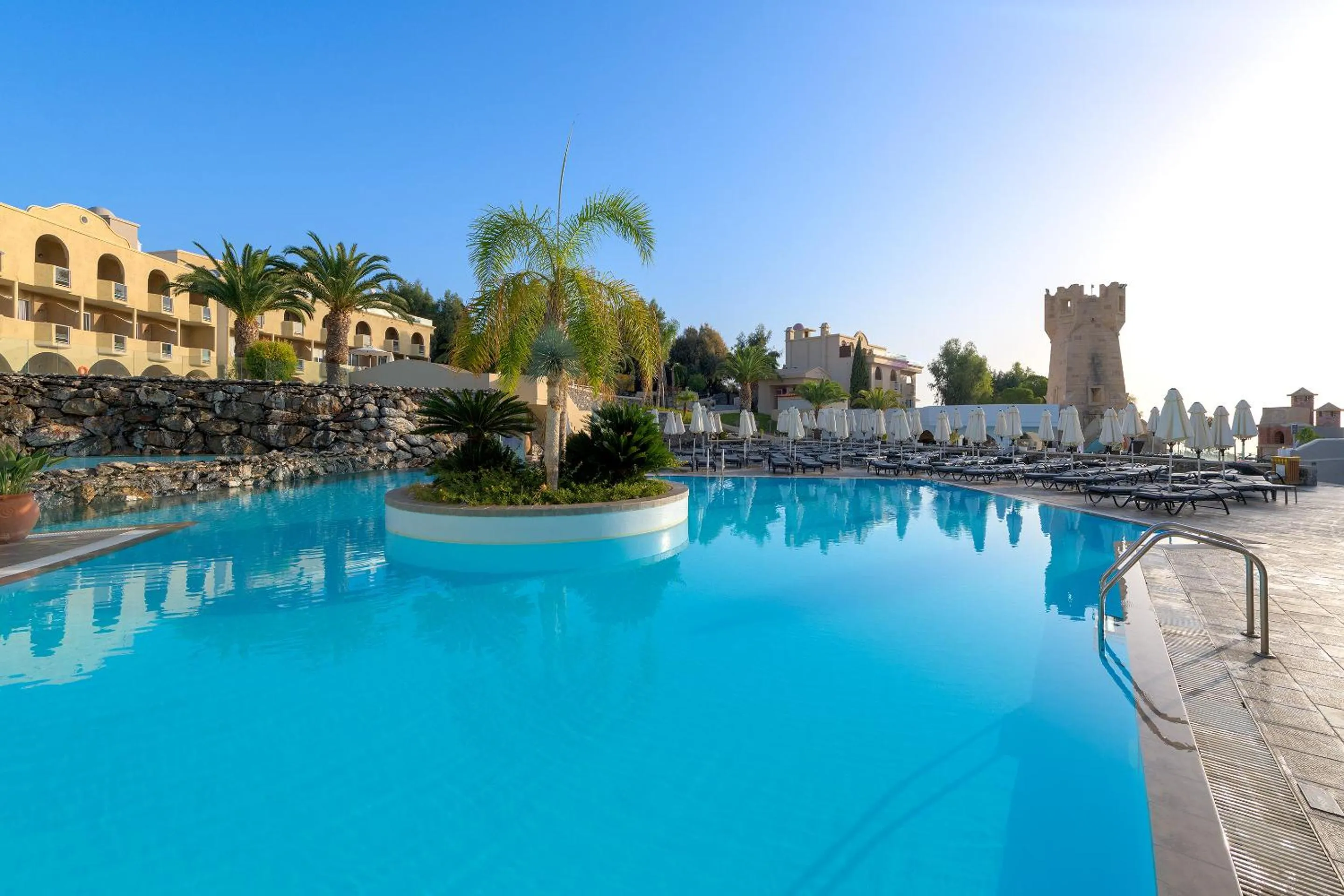 Swimming pool in Lindos Royal Resort