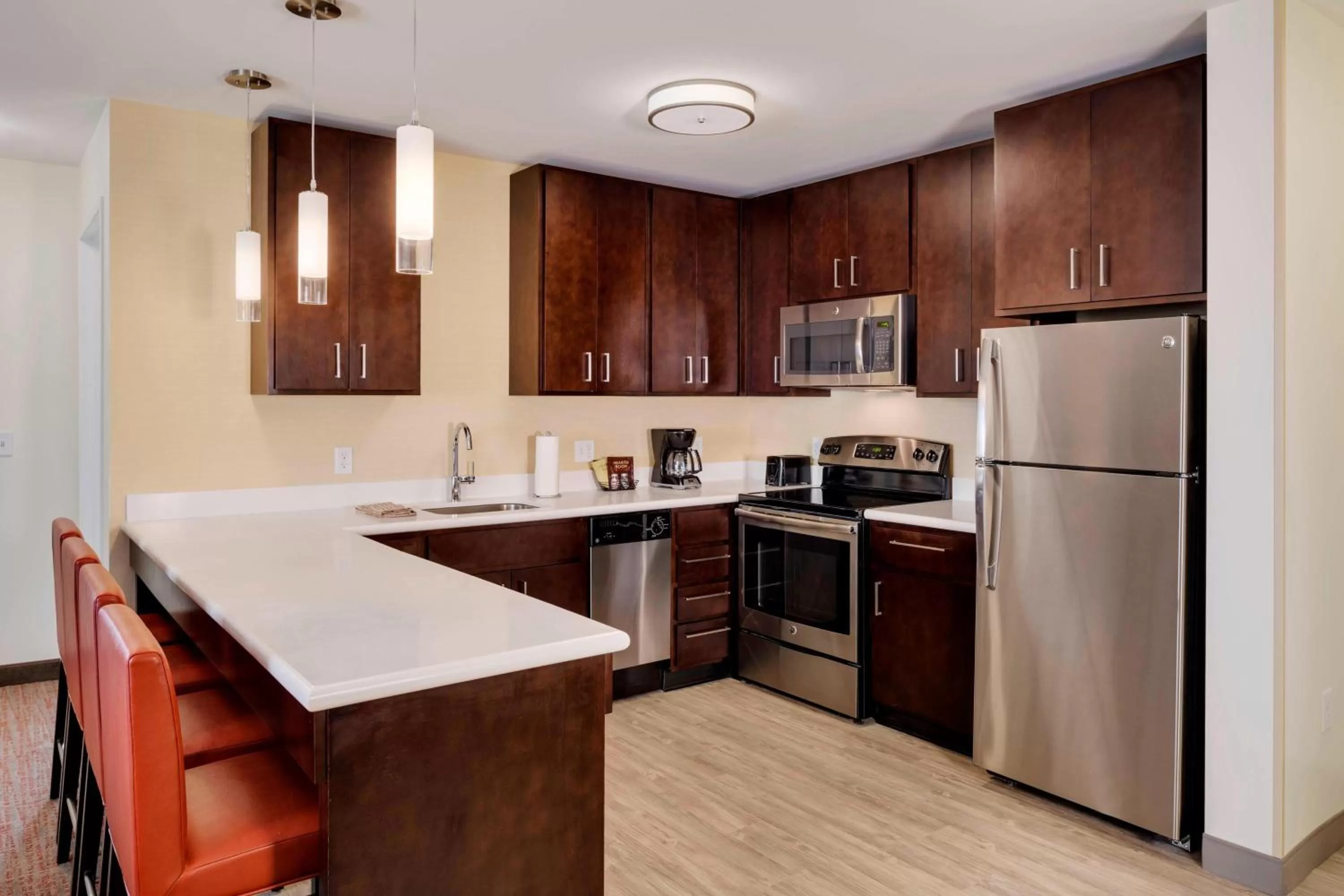 Kitchen or kitchenette in Residence Inn by Marriott Bath Brunswick Area