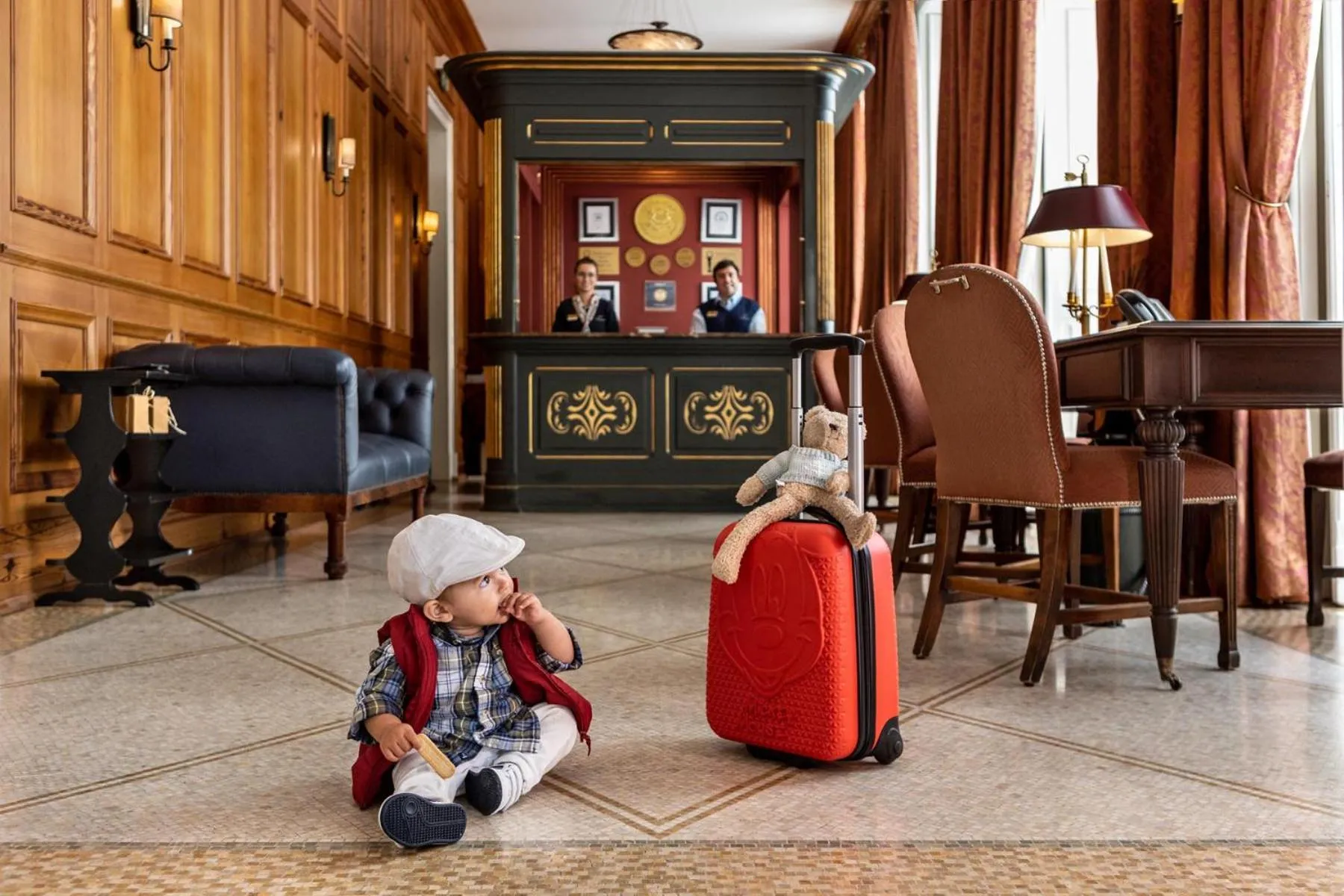 Lobby or reception in Vidago Palace