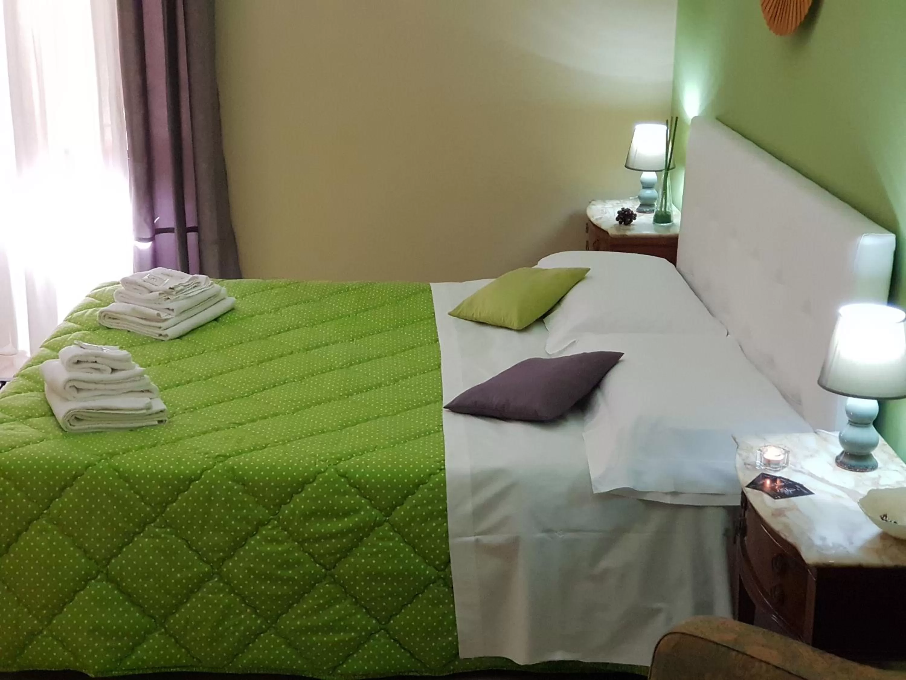 Bed in B&B Sicily Luxury