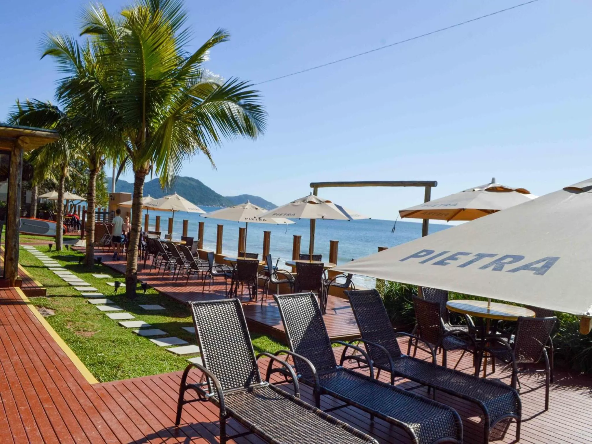 Patio in Flat Pietra