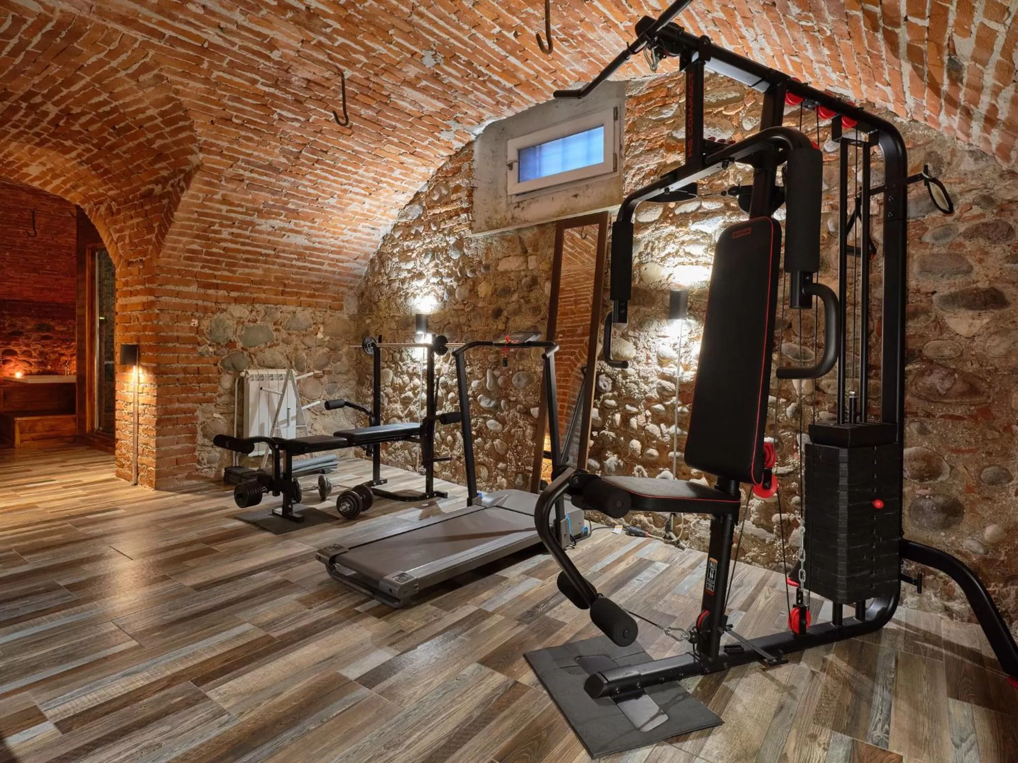 Fitness centre/facilities in Hotel Giulietta