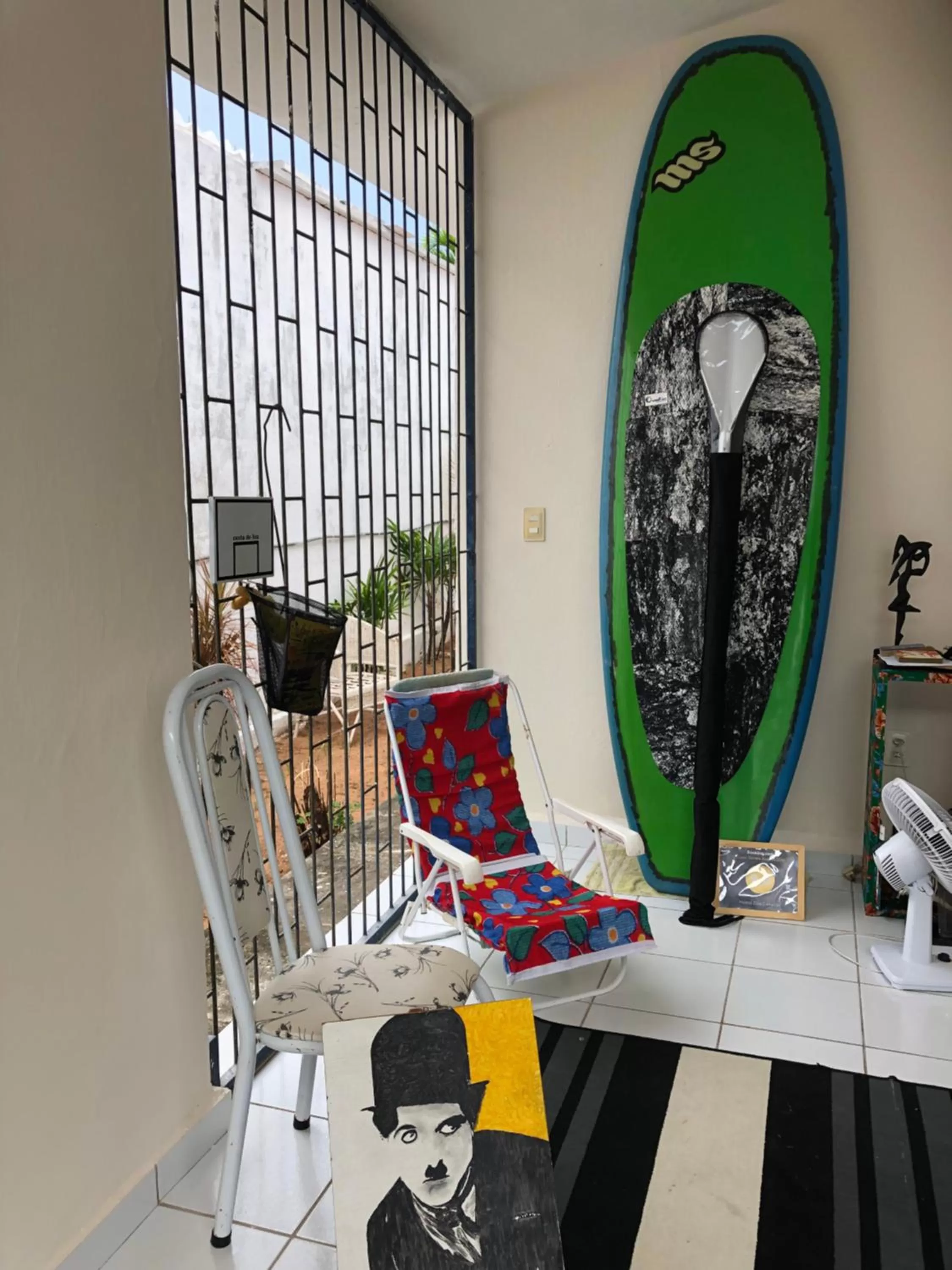 Balcony/Terrace in Hostel Das Canárias