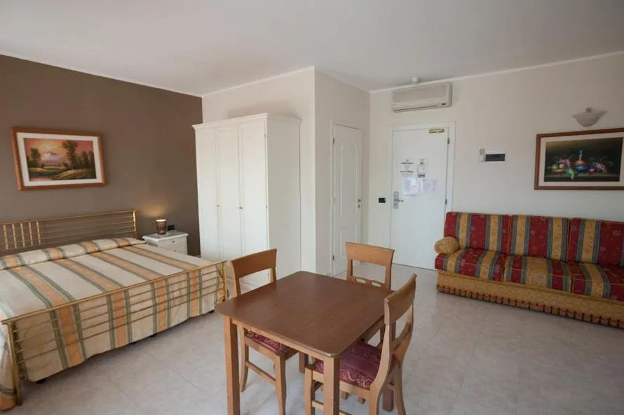 Bed in Hotel San Marco