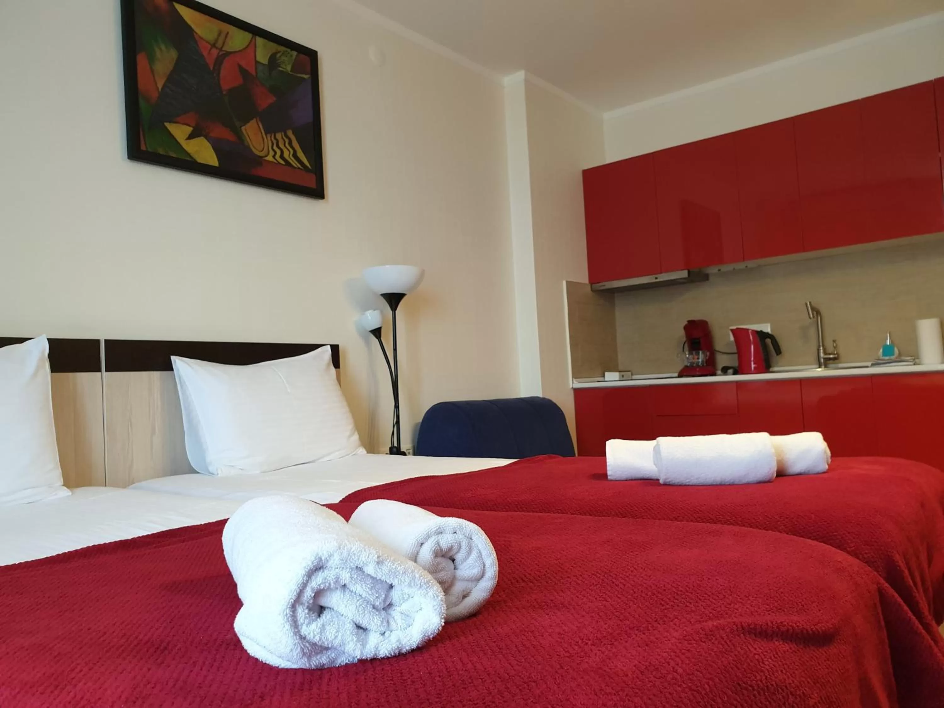 Bedroom in Aparthotel Holiday Lux Batumi