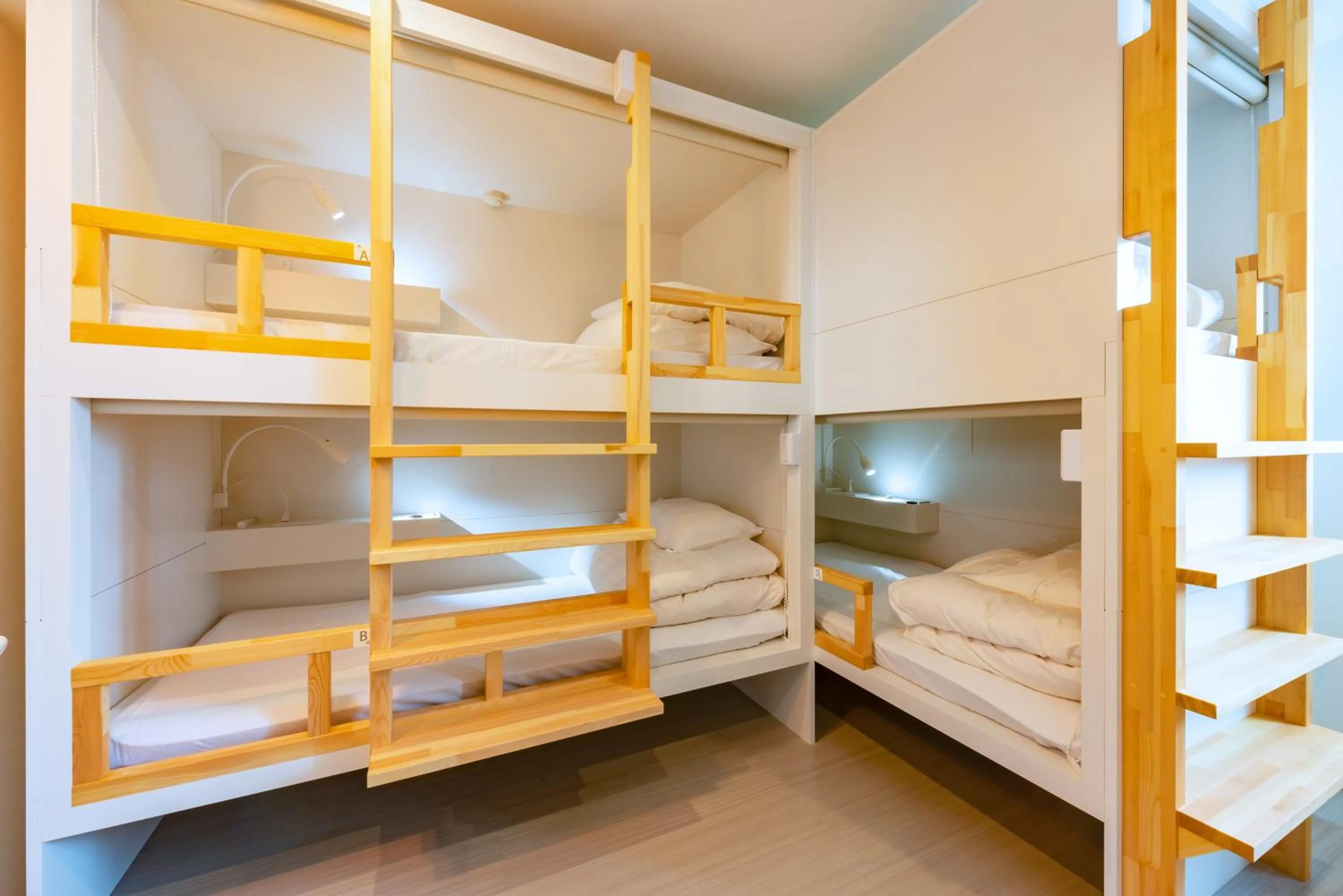 Bed in plat hostel keikyu sapporo sky