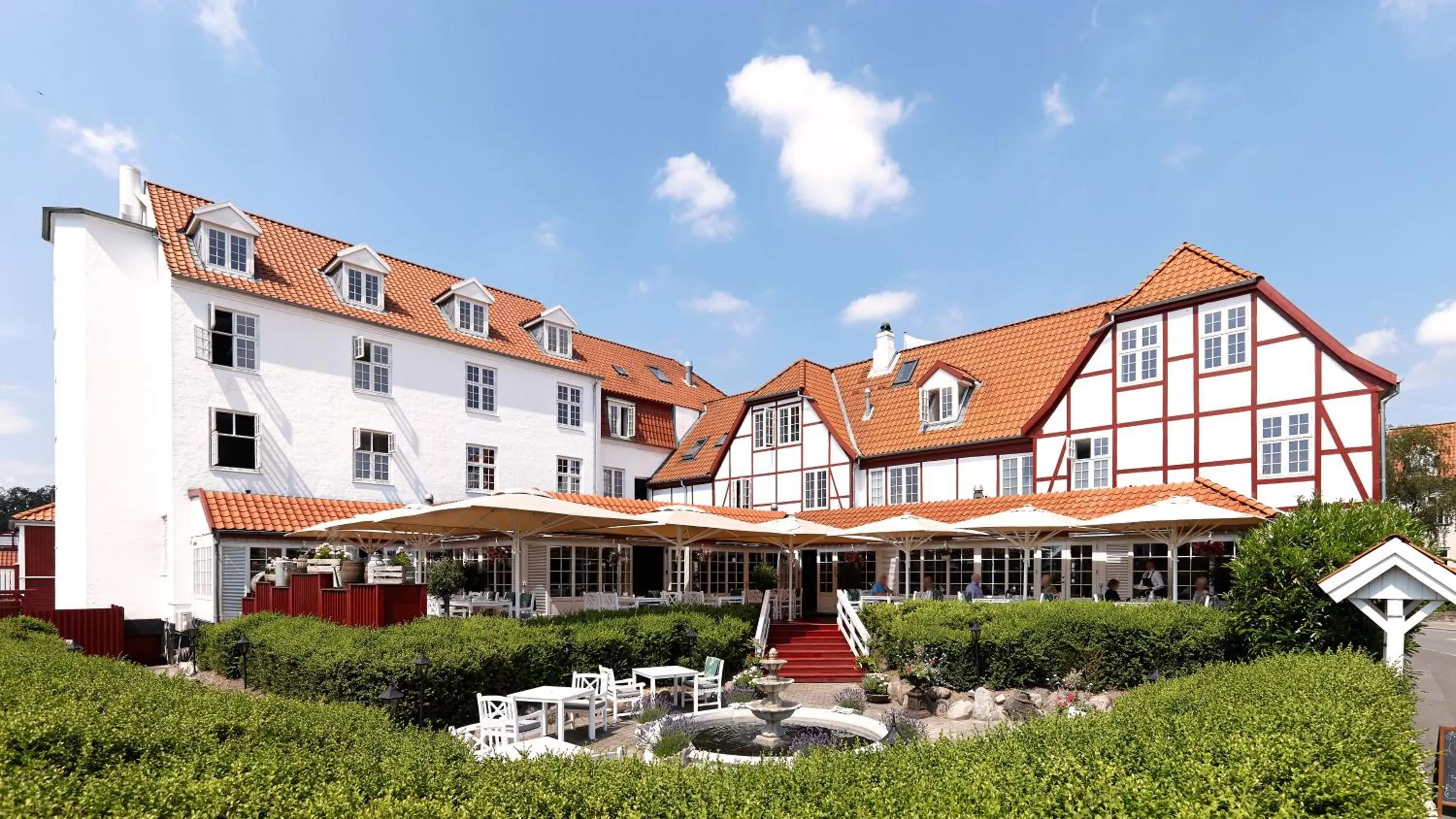 Garden in Hotel Kirstine