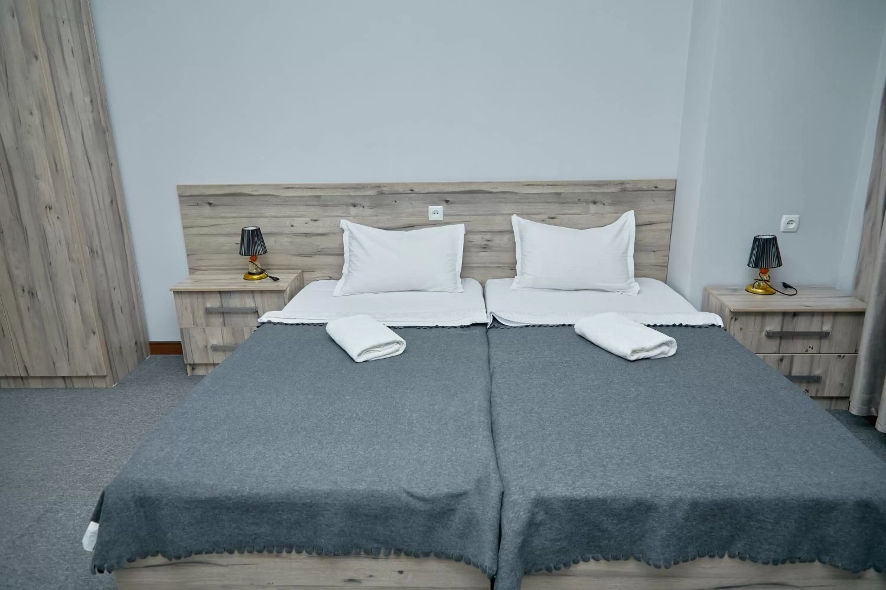 Bed in Hotel Muqaddas