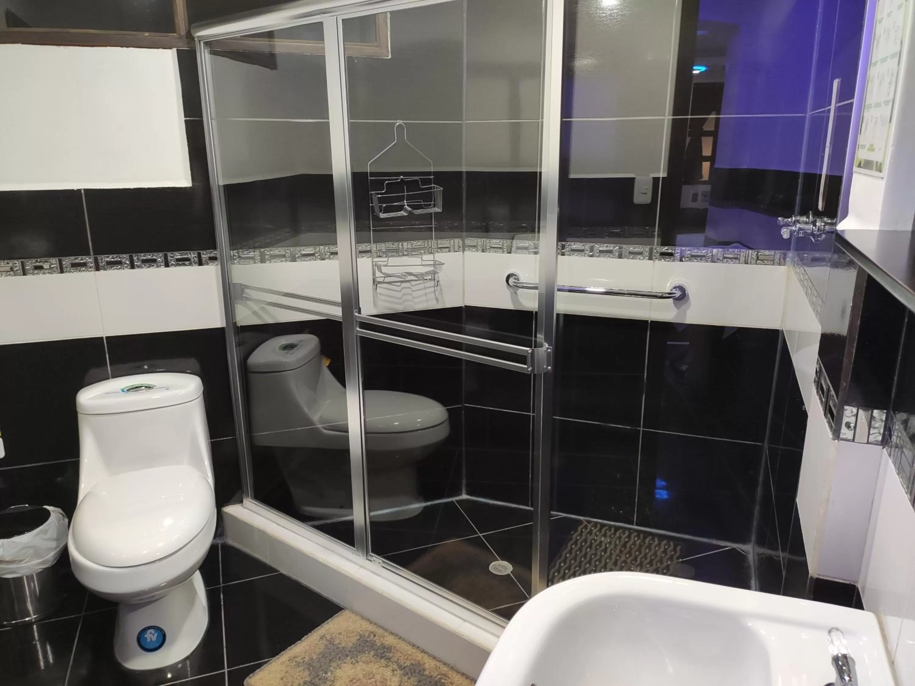 Bathroom in Hotel el Che No apto para corruptos