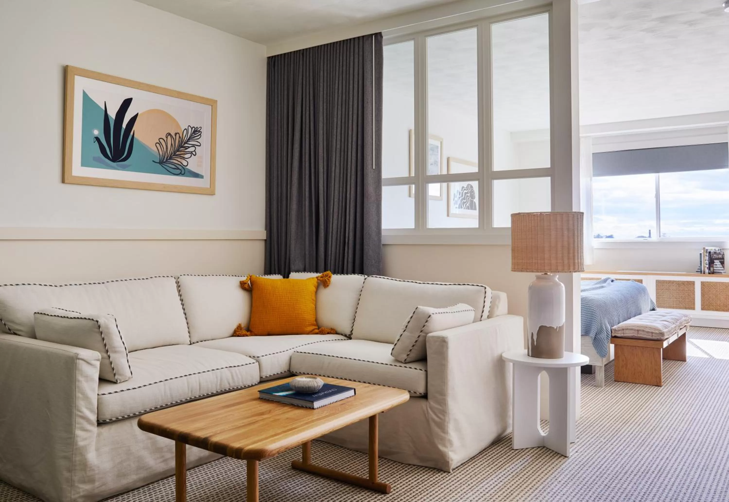 Living room in Wayfinder Newport